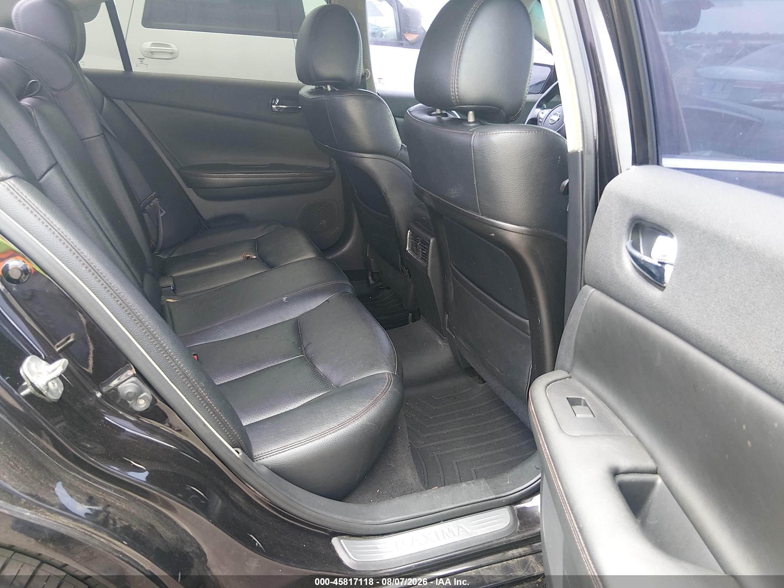 2011 Nissan Maxima 3.5 Sv Purple vin: 1N4AA5APXBC807093