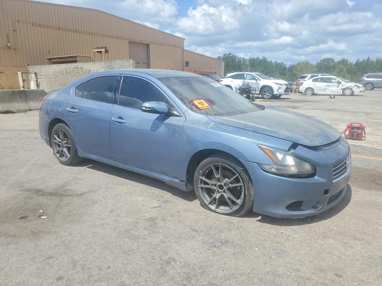 2011 Nissan Maxima 3.5 S Blue vin: 1N4AA5APXBC814044