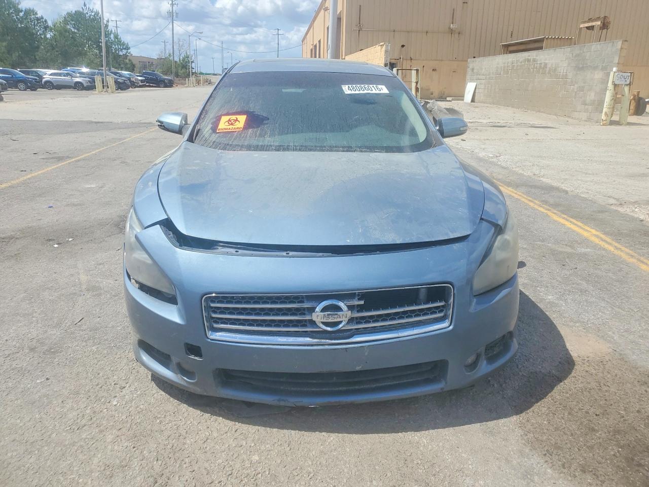2011 Nissan Maxima 3.5 S Blue vin: 1N4AA5APXBC814044