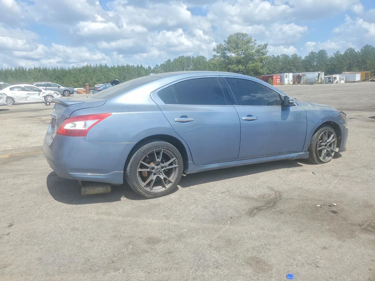 2011 Nissan Maxima 3.5 S Blue vin: 1N4AA5APXBC814044