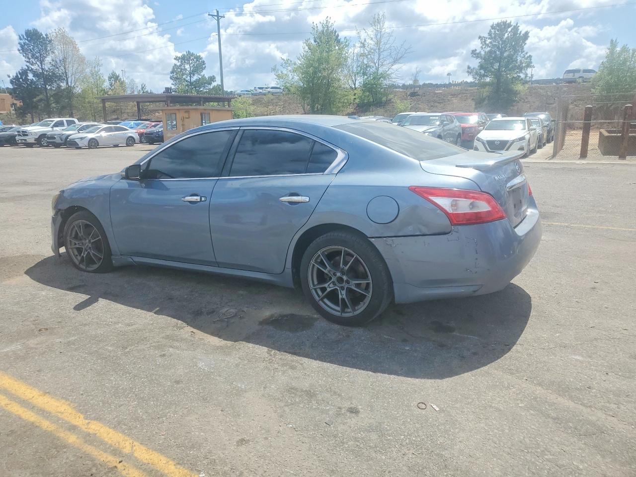 2011 Nissan Maxima 3.5 S Blue vin: 1N4AA5APXBC814044