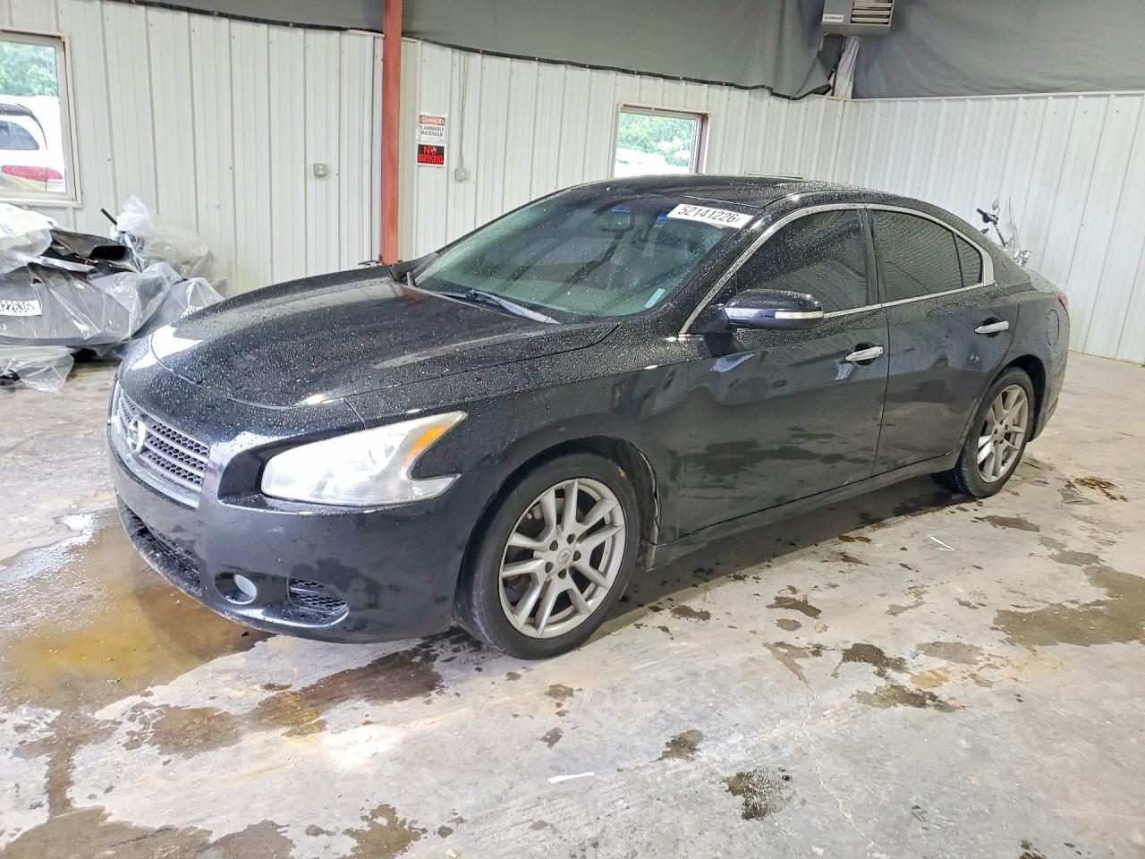 2011 Nissan Maxima Black vin: 1N4AA5APXBC817381