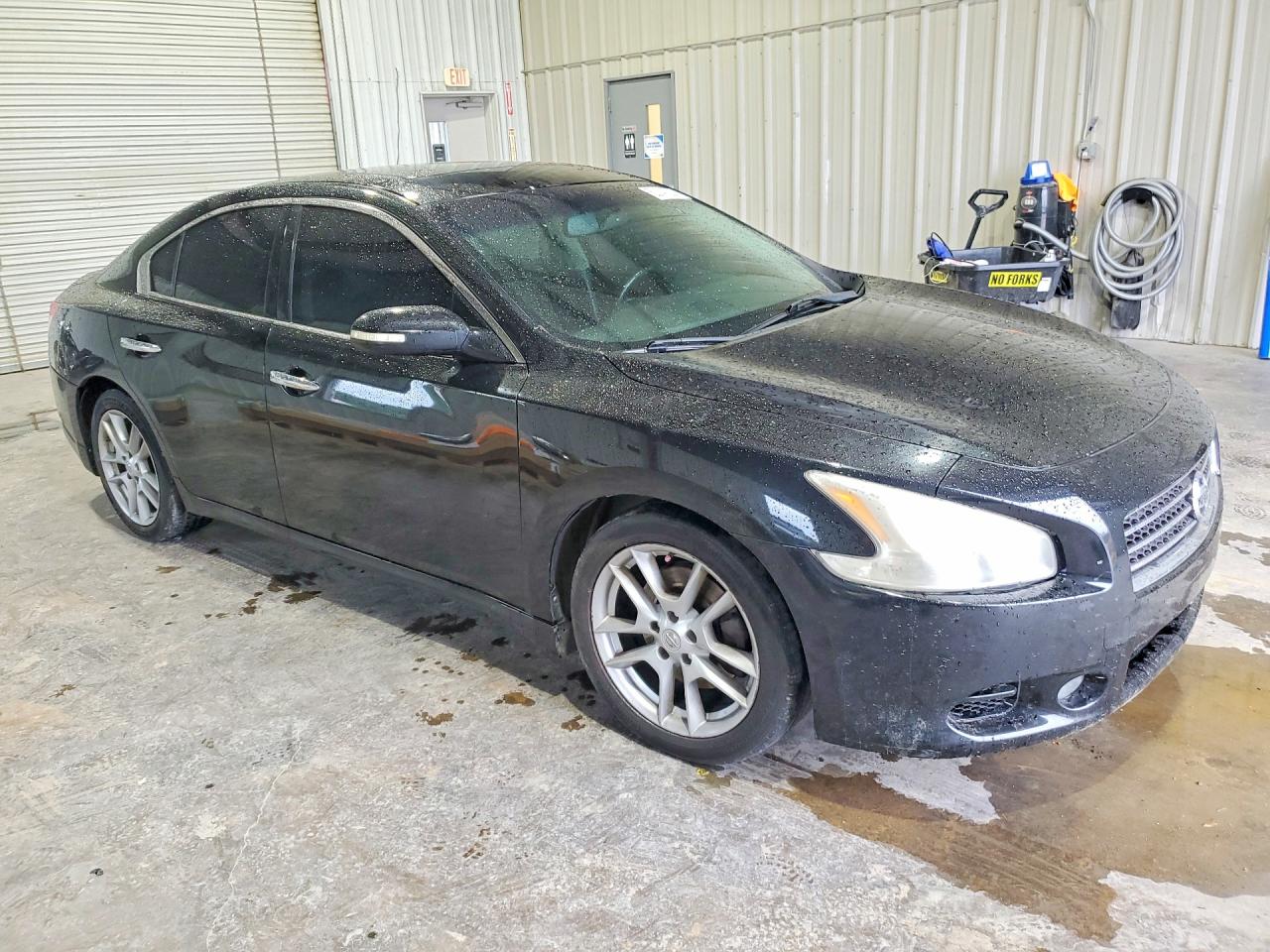2011 Nissan Maxima Black vin: 1N4AA5APXBC817381