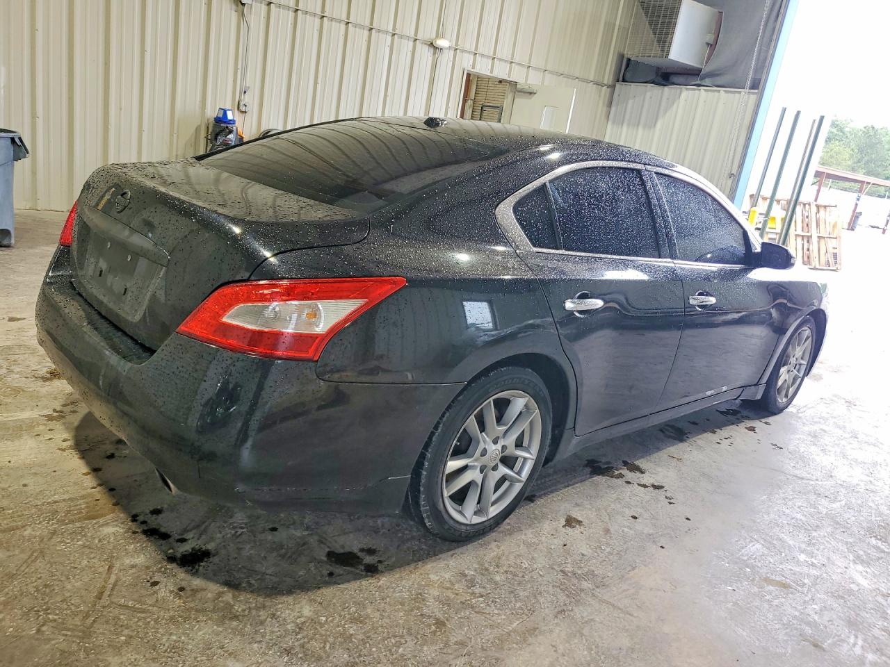 2011 Nissan Maxima Black vin: 1N4AA5APXBC817381