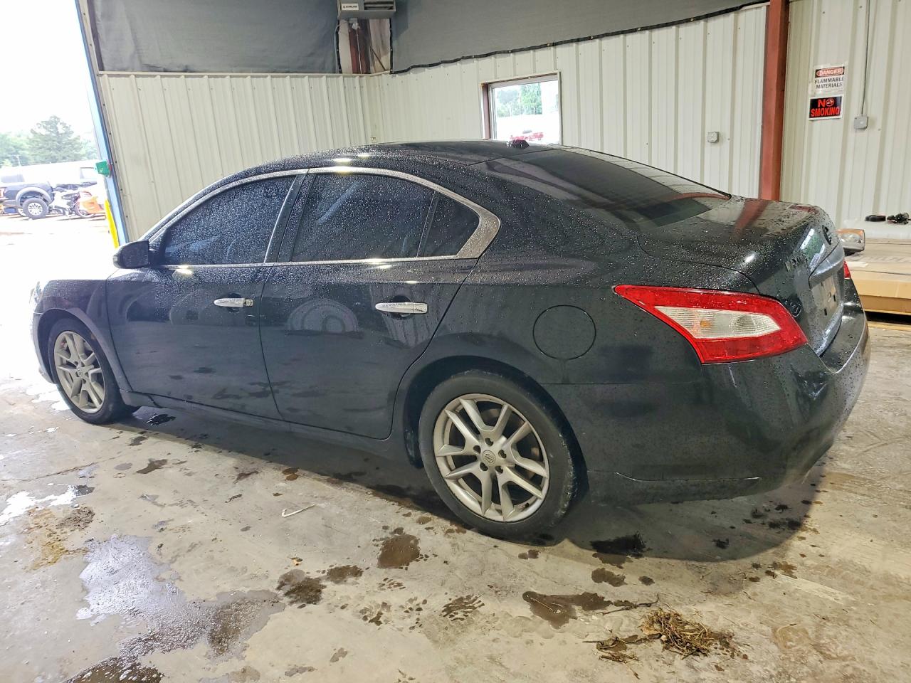 2011 Nissan Maxima Black vin: 1N4AA5APXBC817381