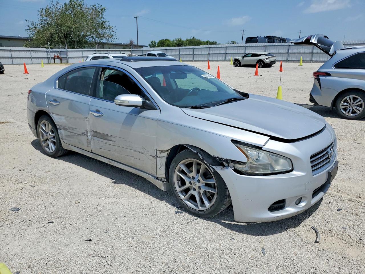 2011 Nissan Maxima Silver vin: 1N4AA5APXBC820247