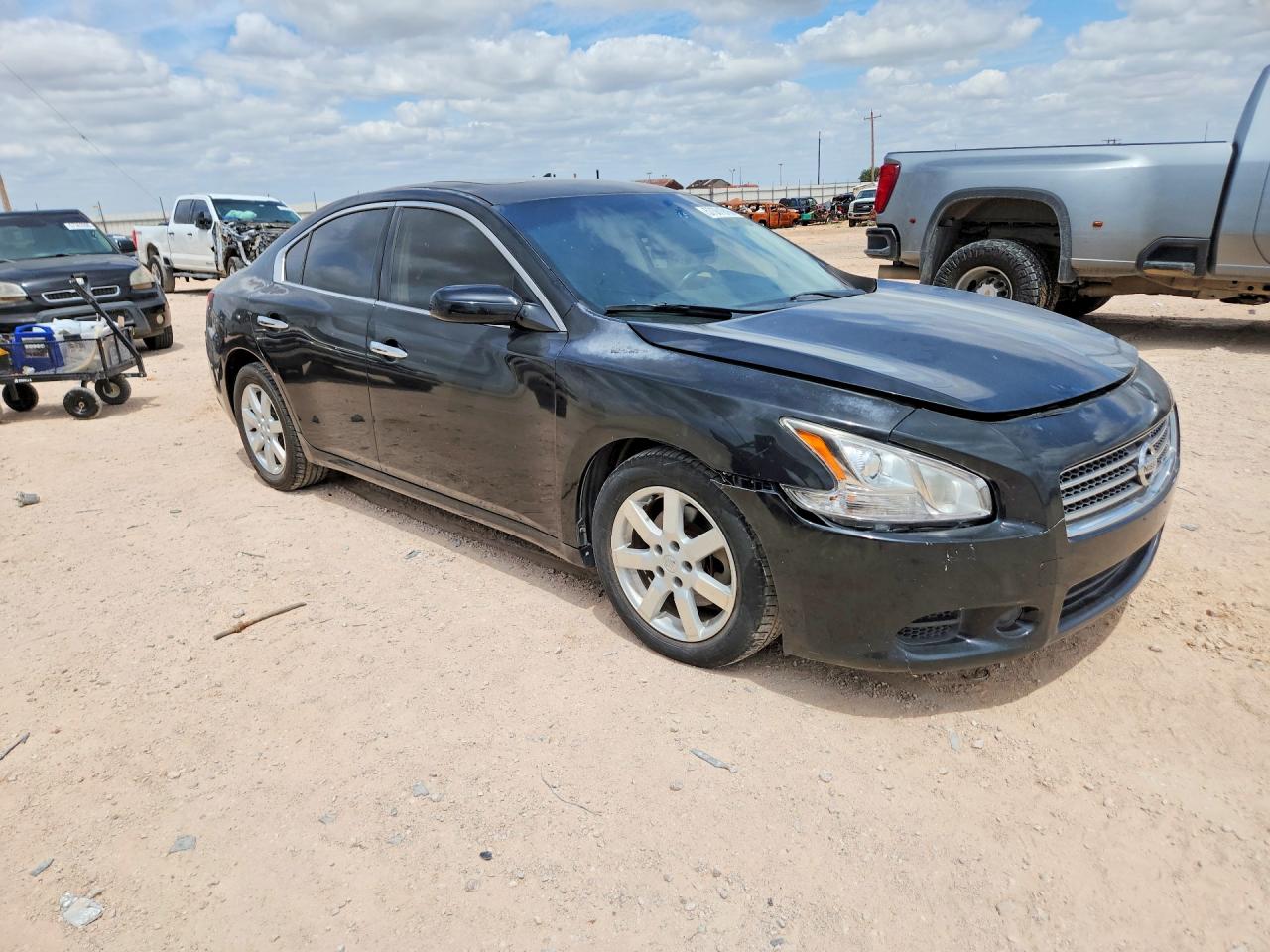 2011 Nissan Maxima 3.5 S Black vin: 1N4AA5APXBC830549