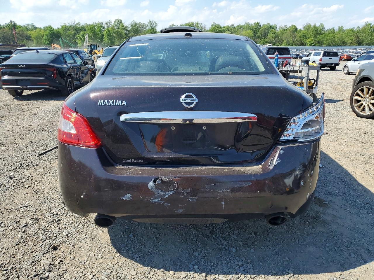 2011 Nissan Maxima 3.5 S Фиолетовый vin: 1N4AA5APXBC831734