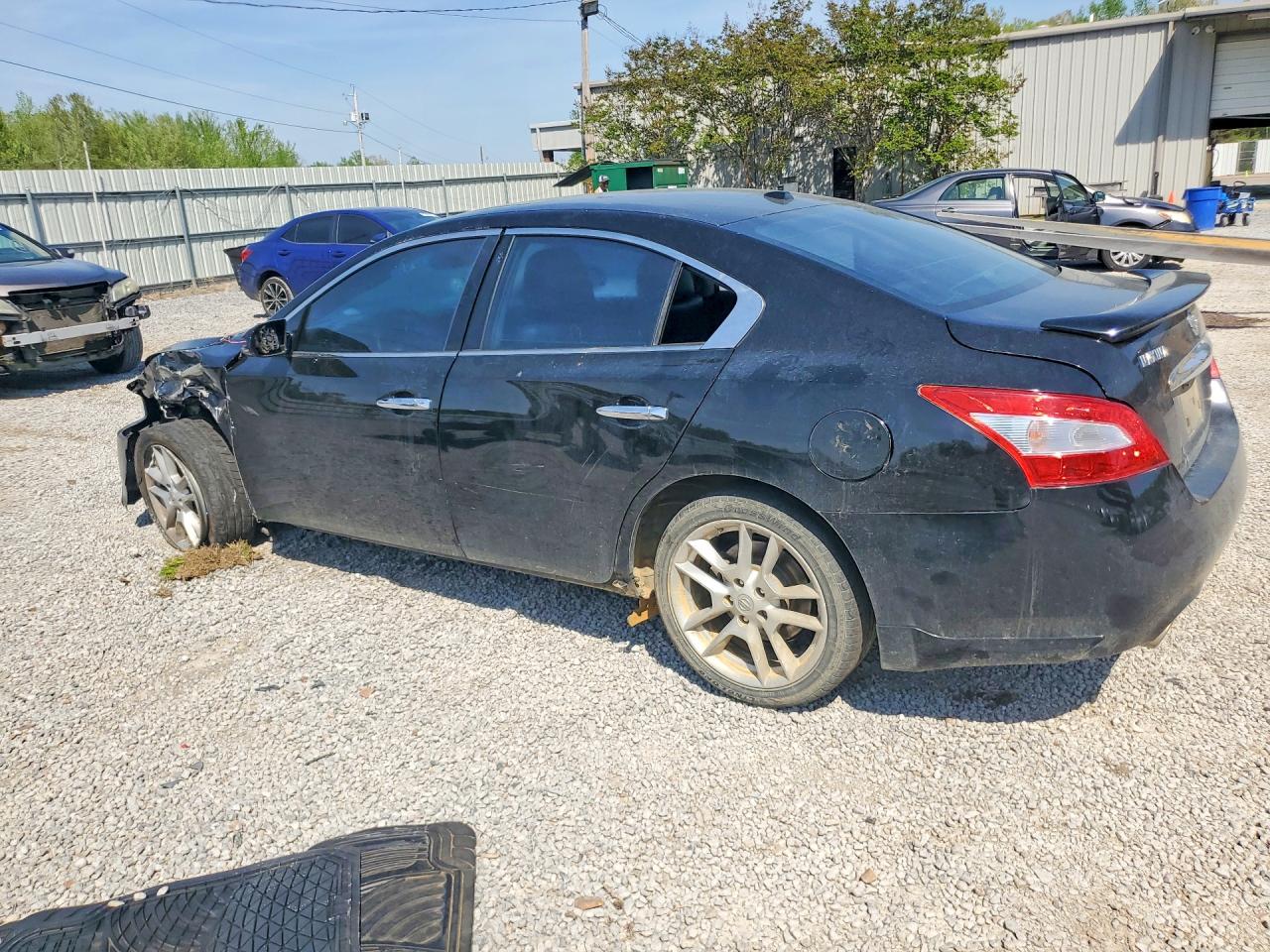 2011 Nissan Maxima 3.5 S Black vin: 1N4AA5APXBC832463