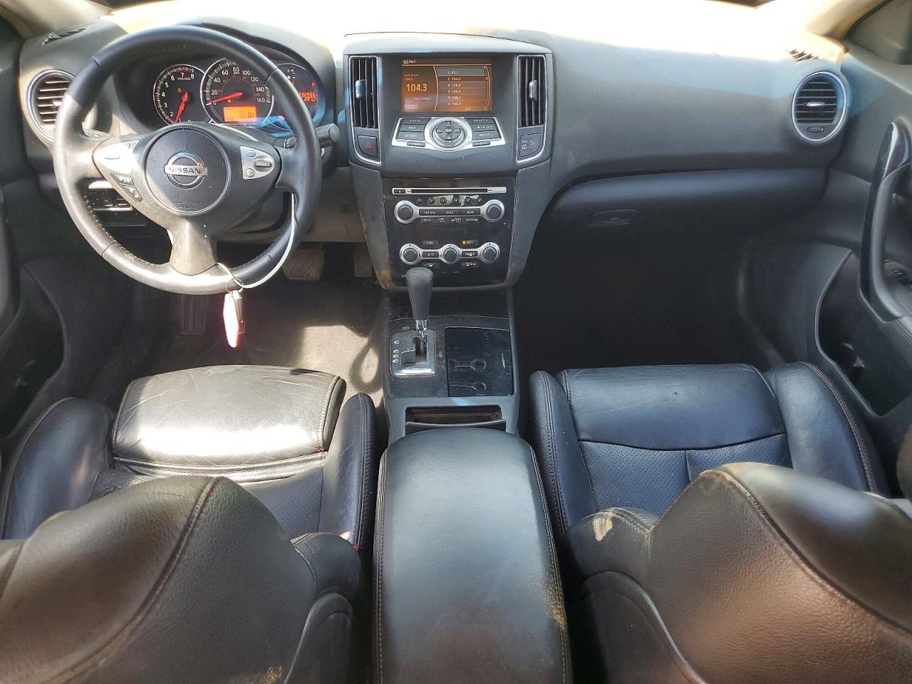 2011 Nissan Maxima 3.5 S Black vin: 1N4AA5APXBC832463