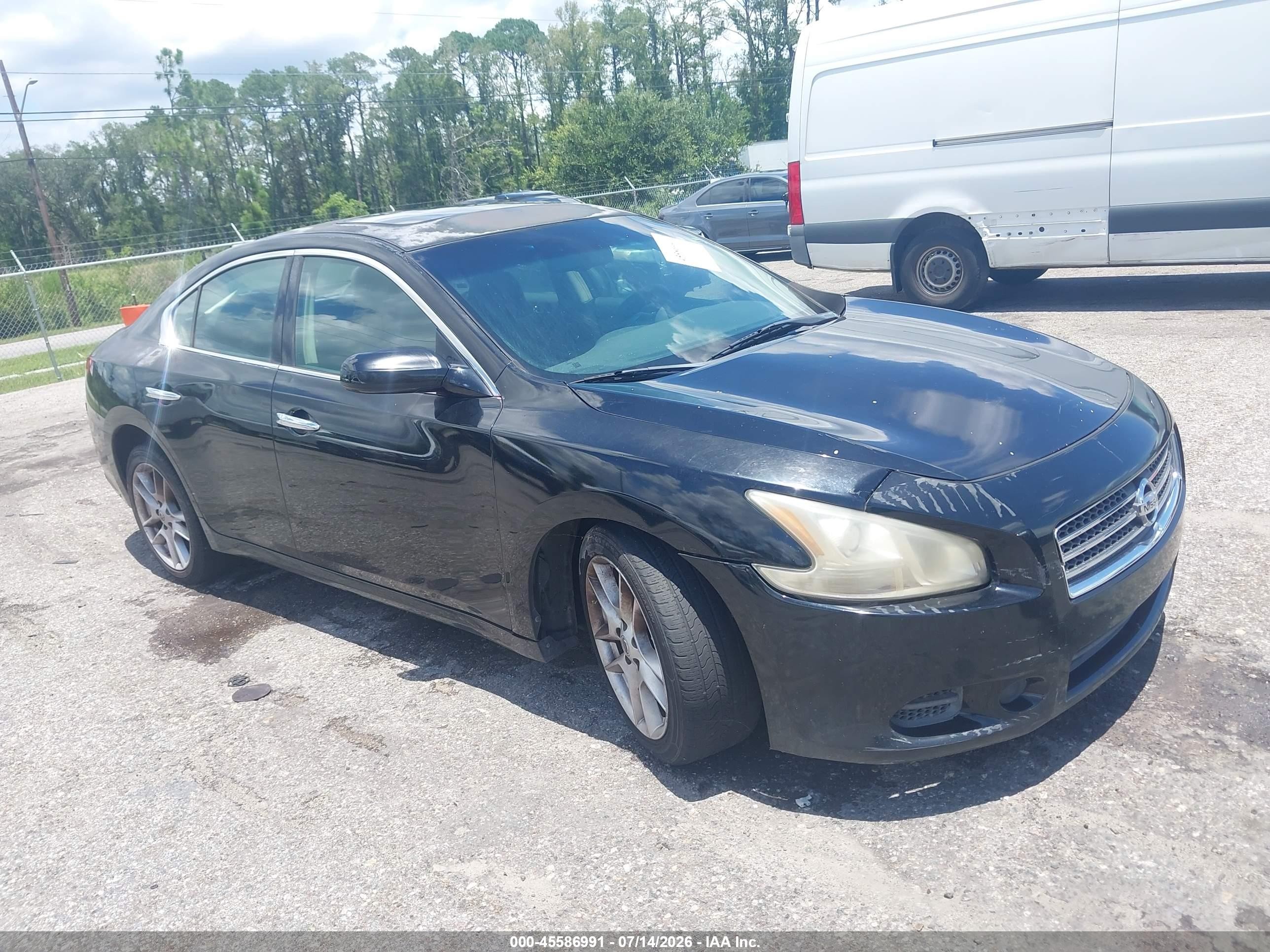 2011 Nissan Maxima 3.5 S Черный vin: 1N4AA5APXBC835766