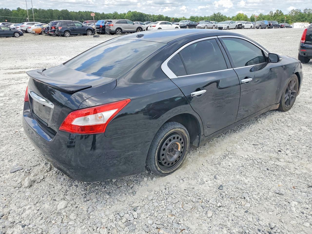 2011 Nissan Maxima 3.5 S Black vin: 1N4AA5APXBC838554