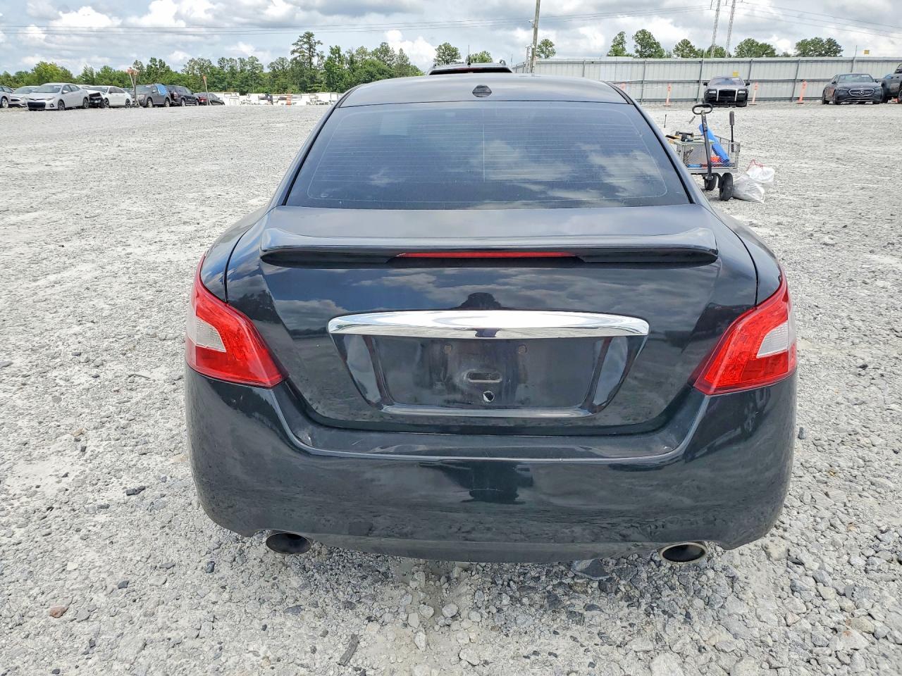2011 Nissan Maxima 3.5 S Black vin: 1N4AA5APXBC838554