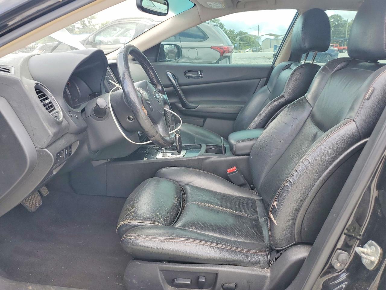 2011 Nissan Maxima 3.5 S Black vin: 1N4AA5APXBC838554