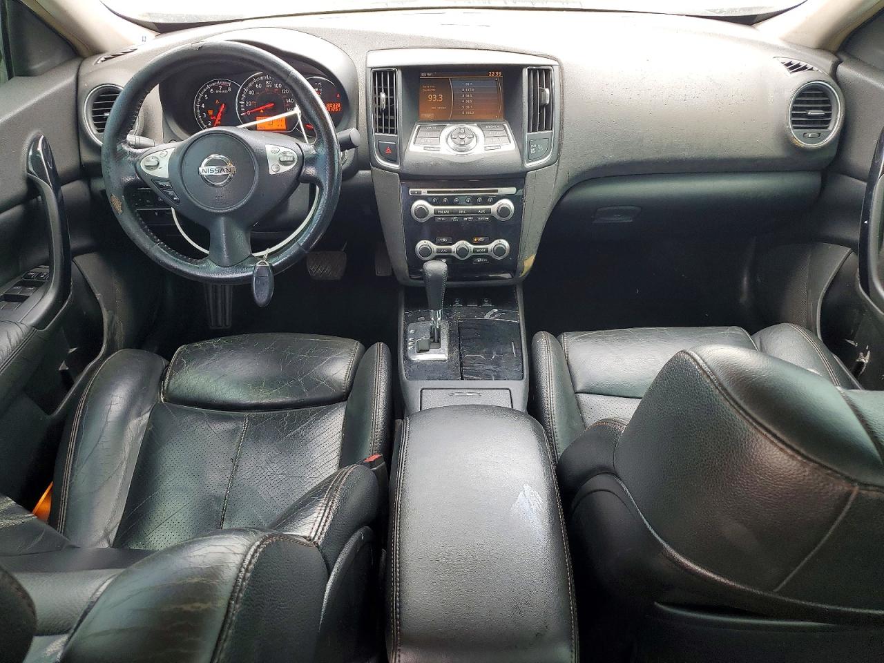 2011 Nissan Maxima 3.5 S Black vin: 1N4AA5APXBC838554