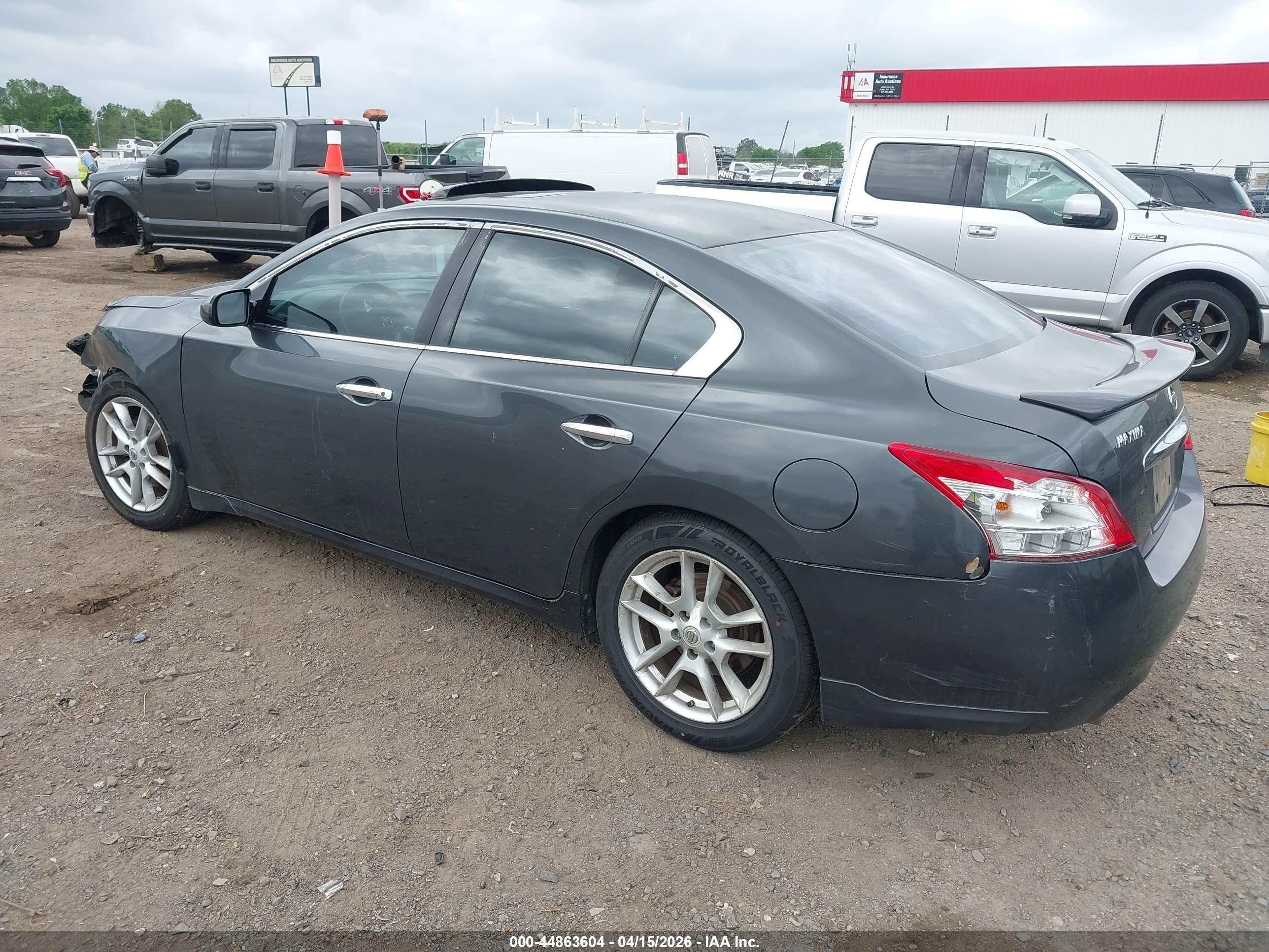2011 Nissan Maxima 3.5 S Серый vin: 1N4AA5APXBC839204