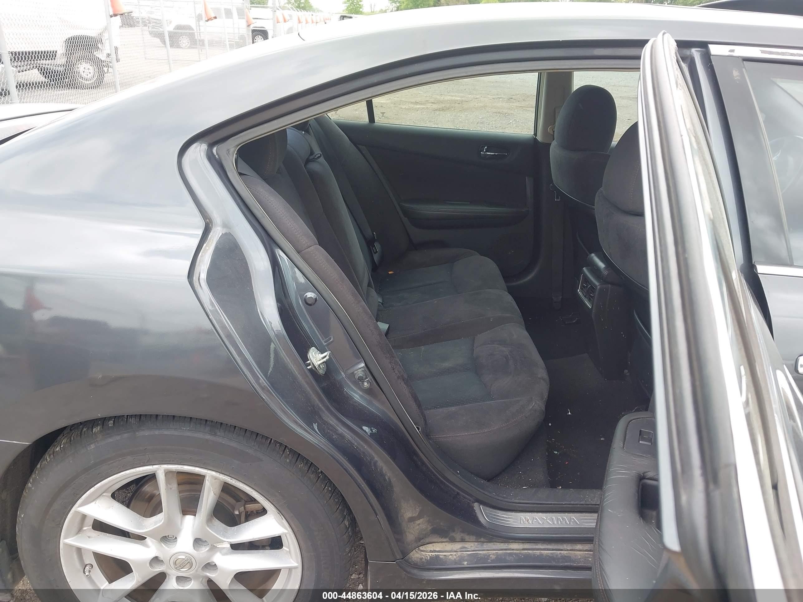 2011 Nissan Maxima 3.5 S Серый vin: 1N4AA5APXBC839204