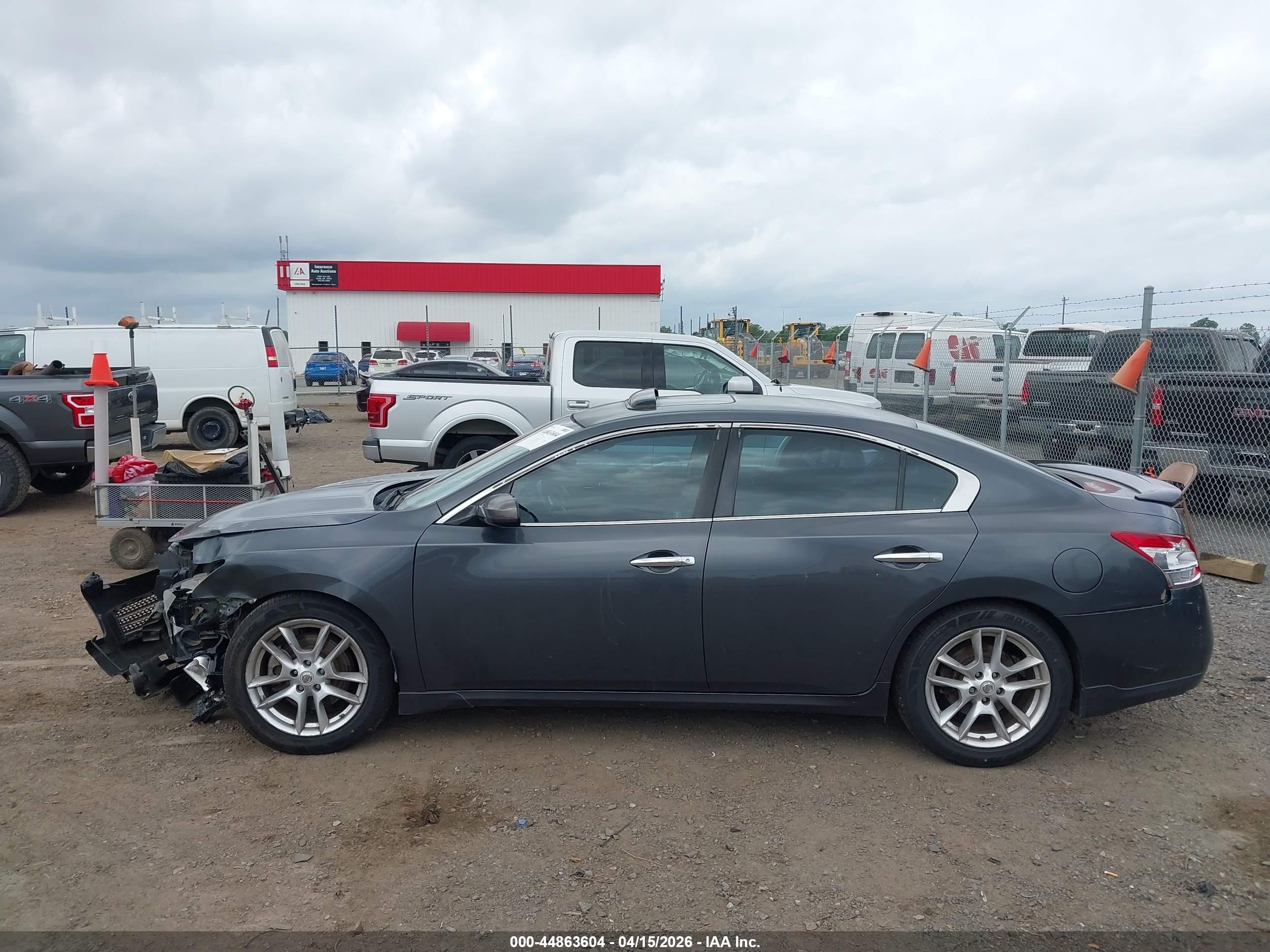 2011 Nissan Maxima 3.5 S Серый vin: 1N4AA5APXBC839204