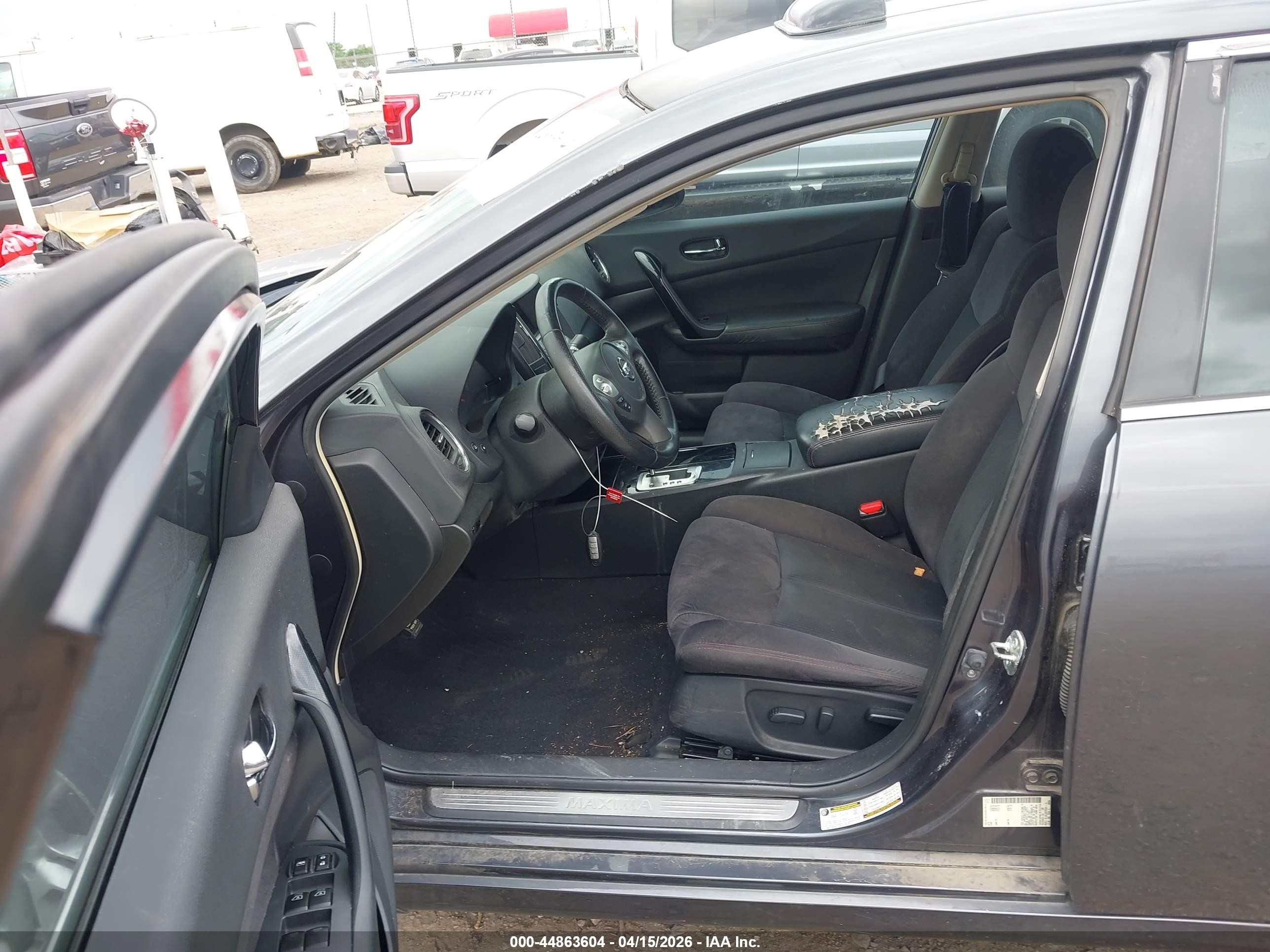 2011 Nissan Maxima 3.5 S Серый vin: 1N4AA5APXBC839204