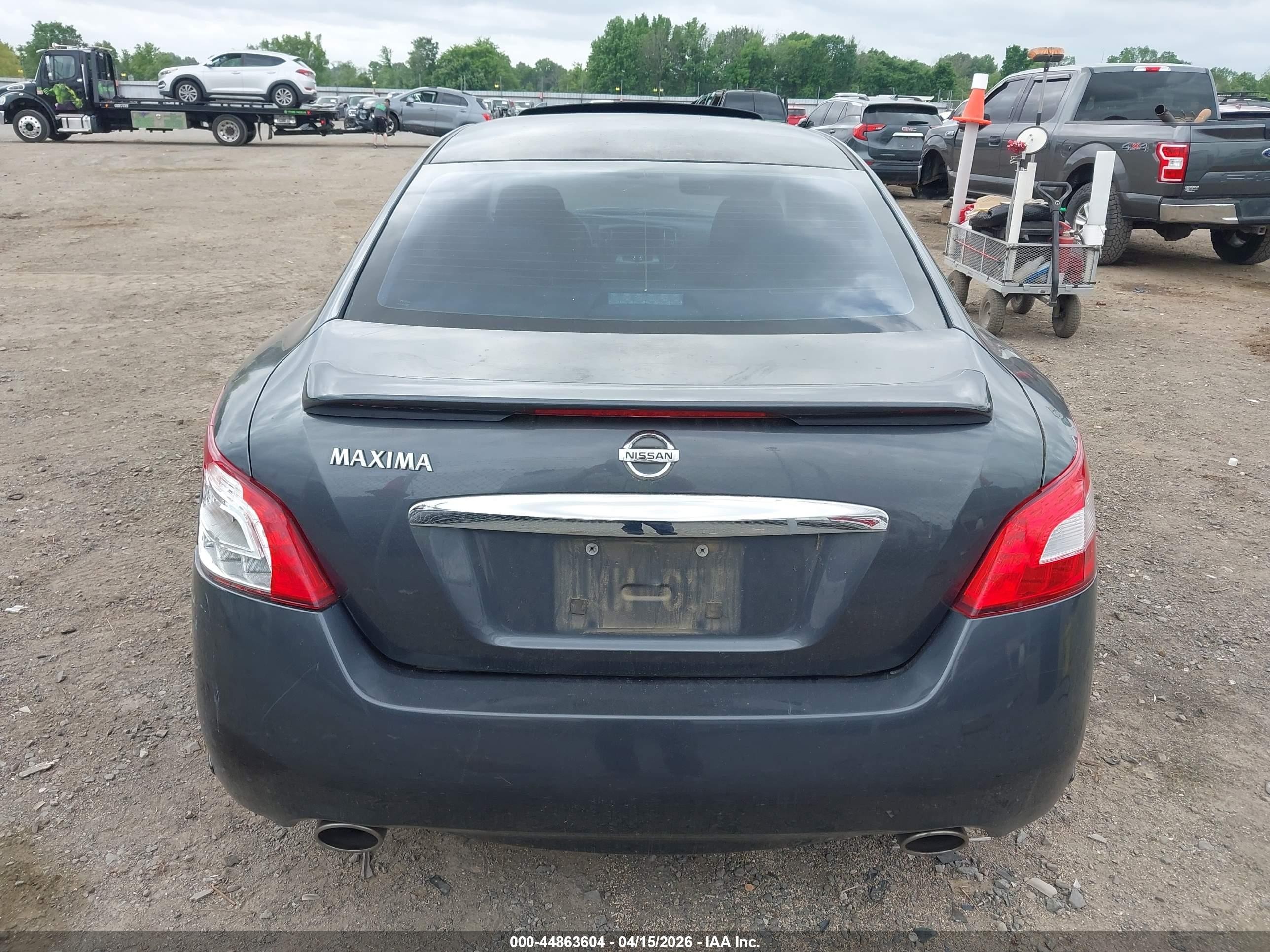 2011 Nissan Maxima 3.5 S Серый vin: 1N4AA5APXBC839204