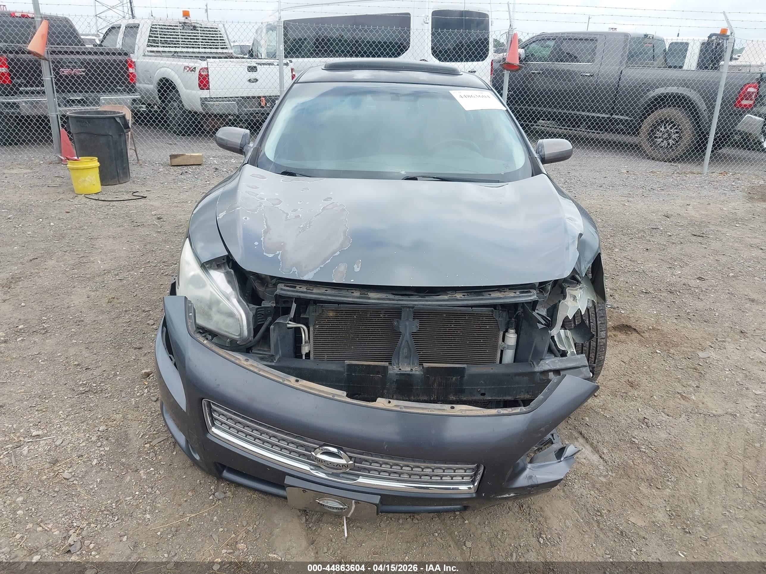 2011 Nissan Maxima 3.5 S Серый vin: 1N4AA5APXBC839204