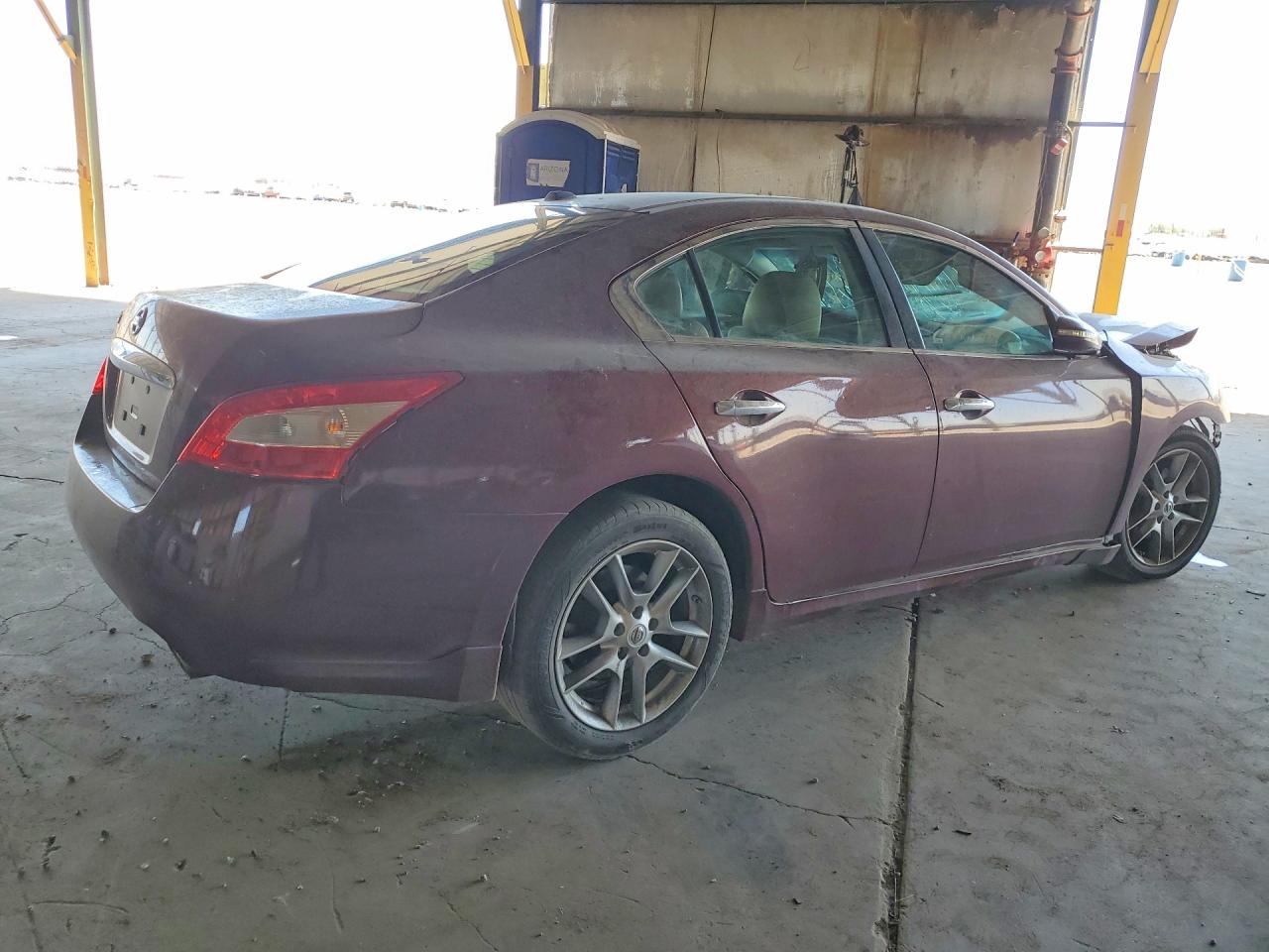 2011 Nissan Maxima 3.5 S Red vin: 1N4AA5APXBC840062