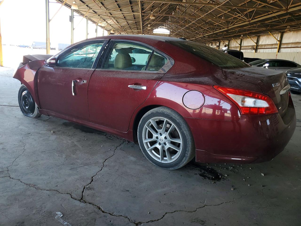 2011 Nissan Maxima 3.5 S Red vin: 1N4AA5APXBC840062