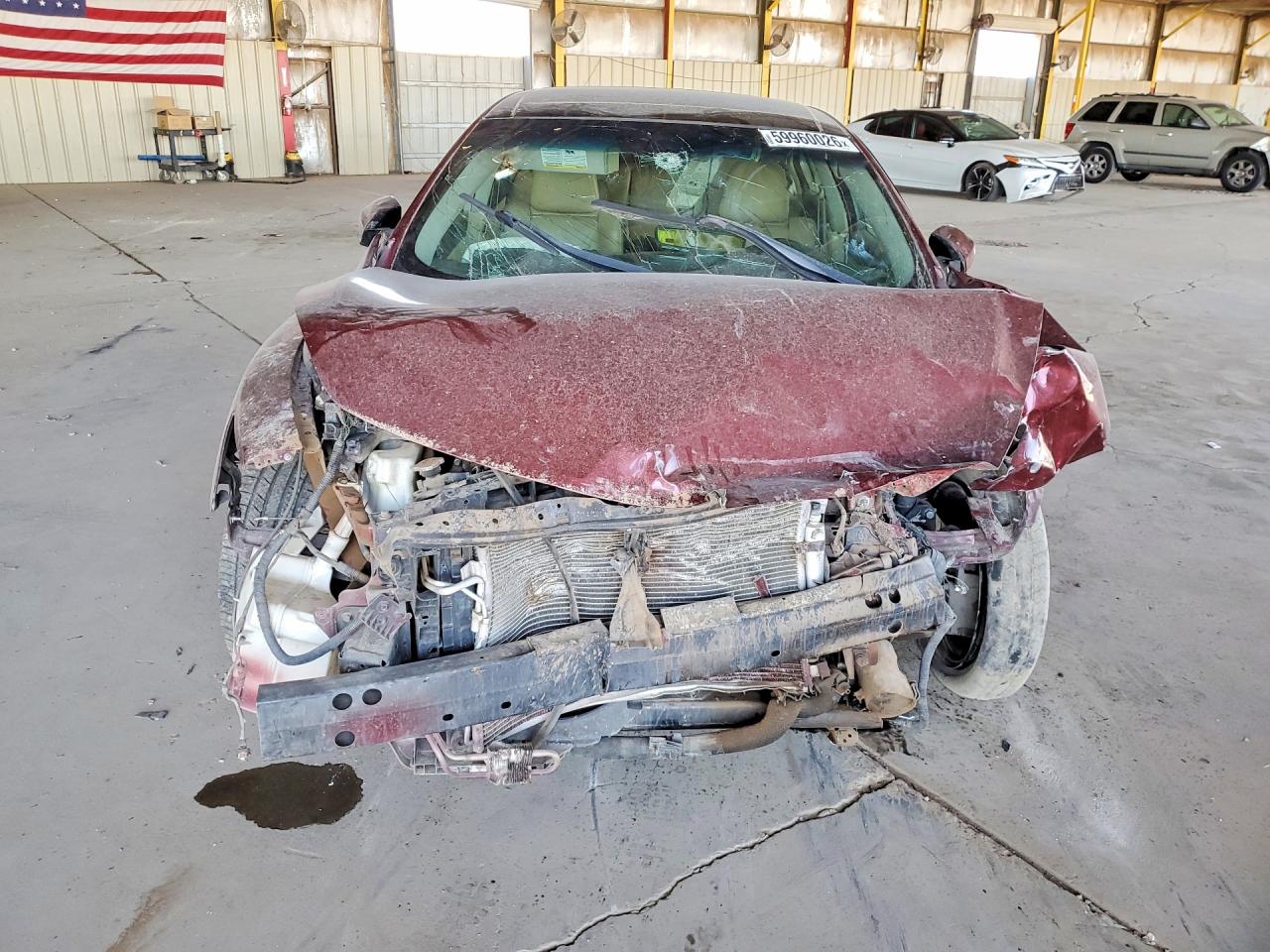 2011 Nissan Maxima 3.5 S Red vin: 1N4AA5APXBC840062