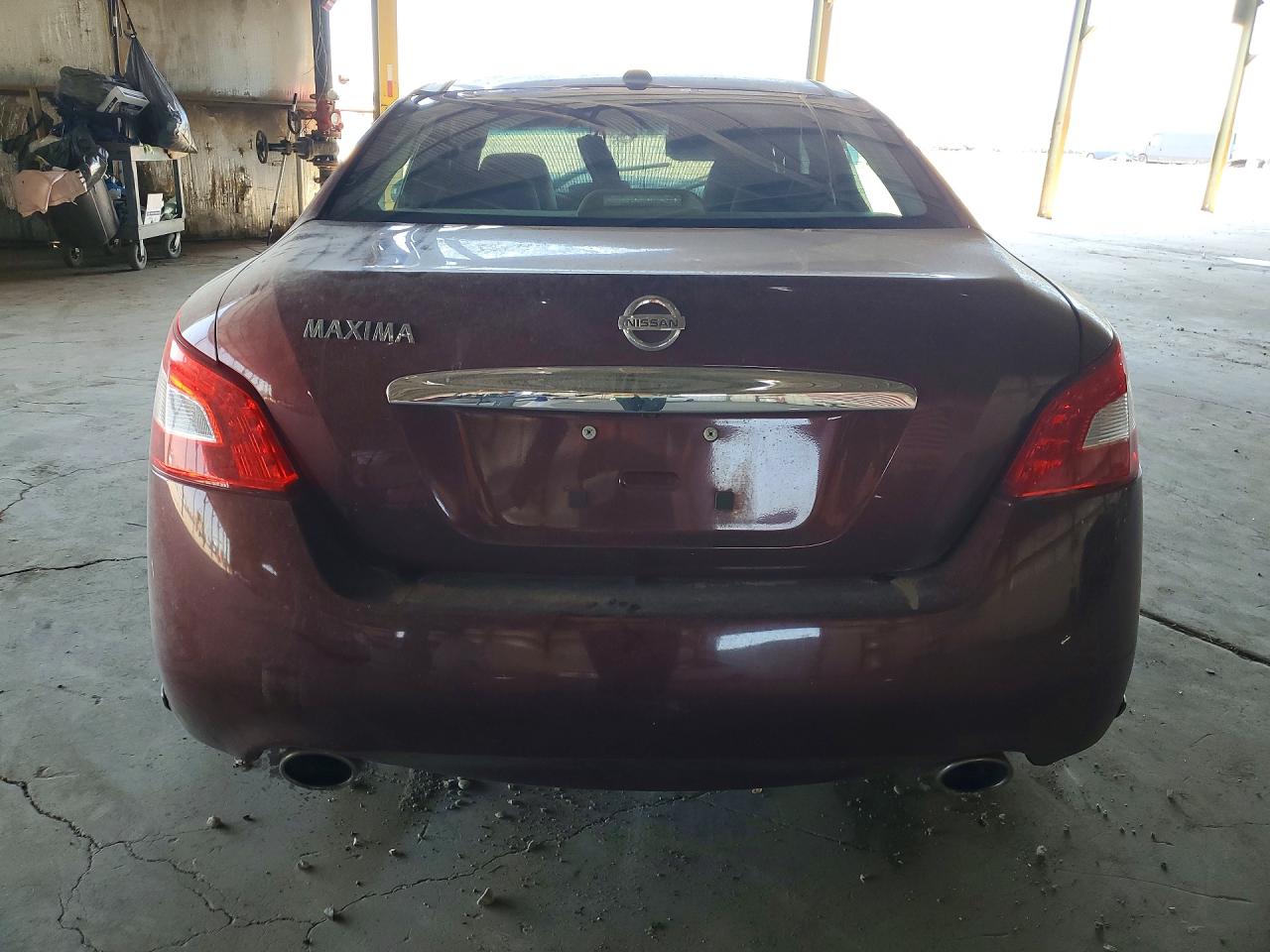 2011 Nissan Maxima 3.5 S Red vin: 1N4AA5APXBC840062