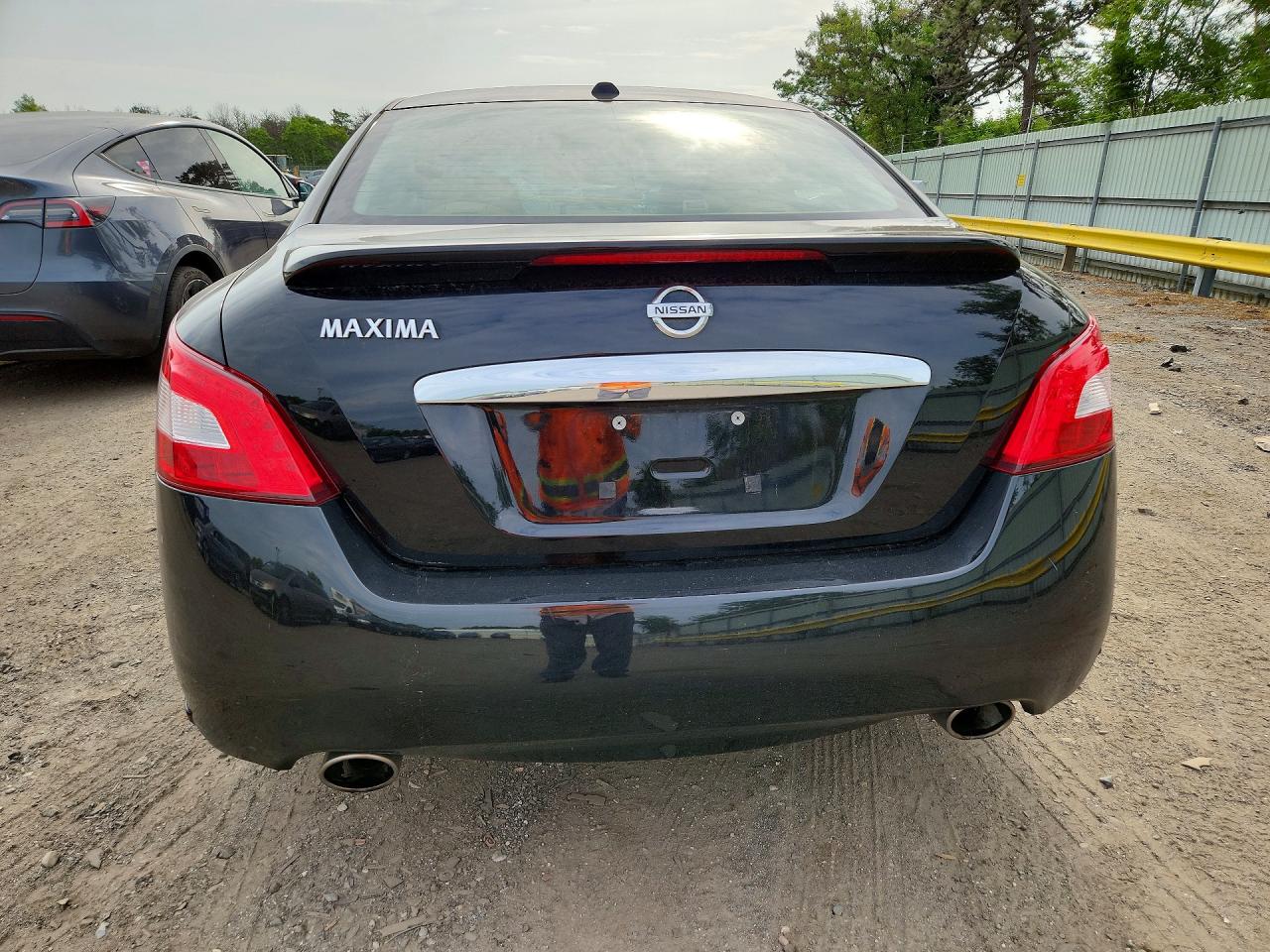 2011 Nissan Maxima Black vin: 1N4AA5APXBC852552