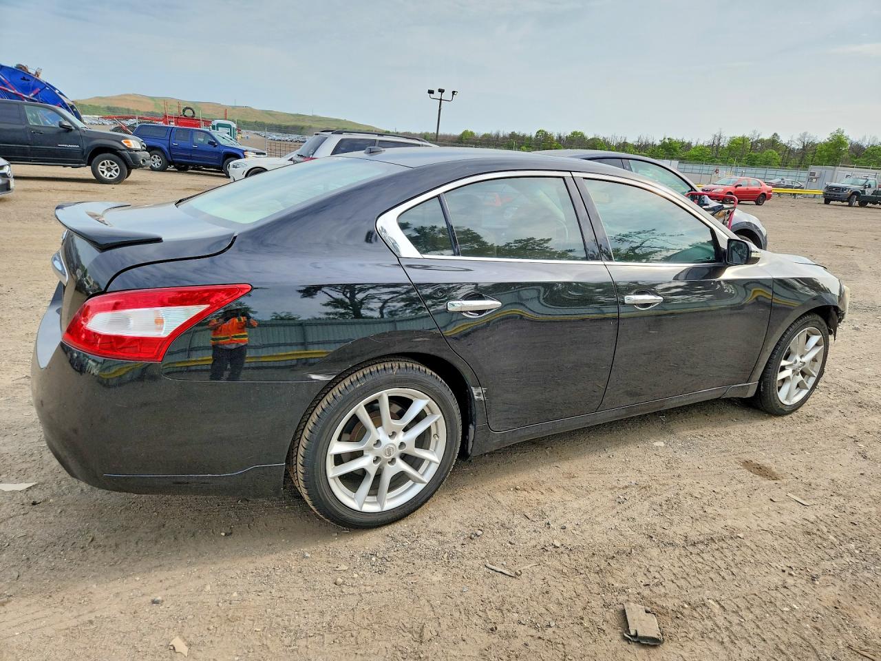 2011 Nissan Maxima Black vin: 1N4AA5APXBC852552