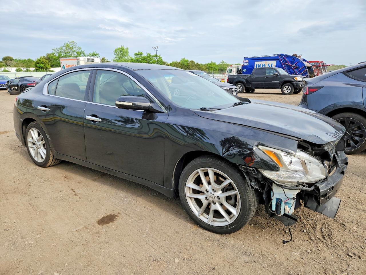 2011 Nissan Maxima Black vin: 1N4AA5APXBC852552
