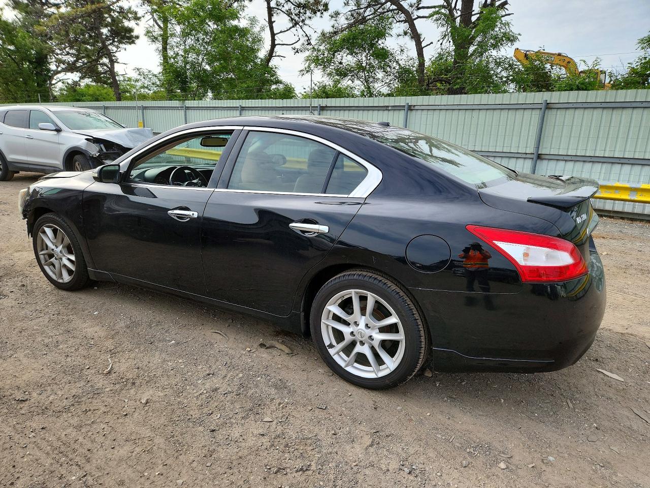 2011 Nissan Maxima Black vin: 1N4AA5APXBC852552