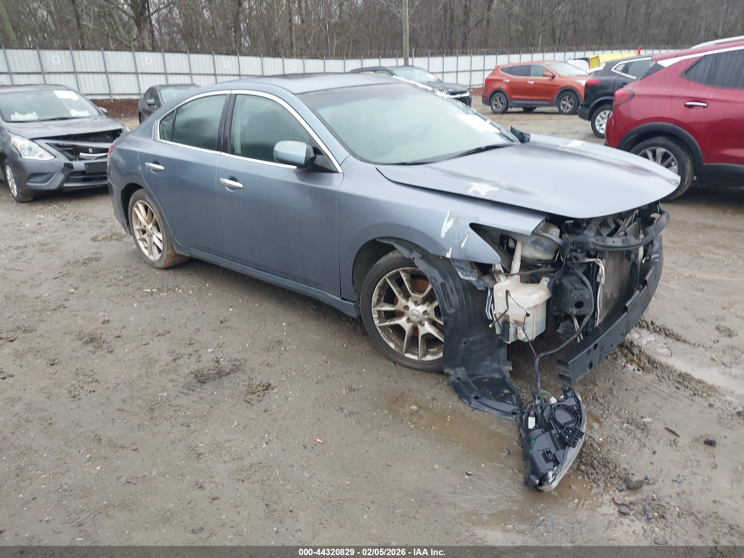 2011 Nissan Maxima 3.5 S Gray vin: 1N4AA5APXBC856519