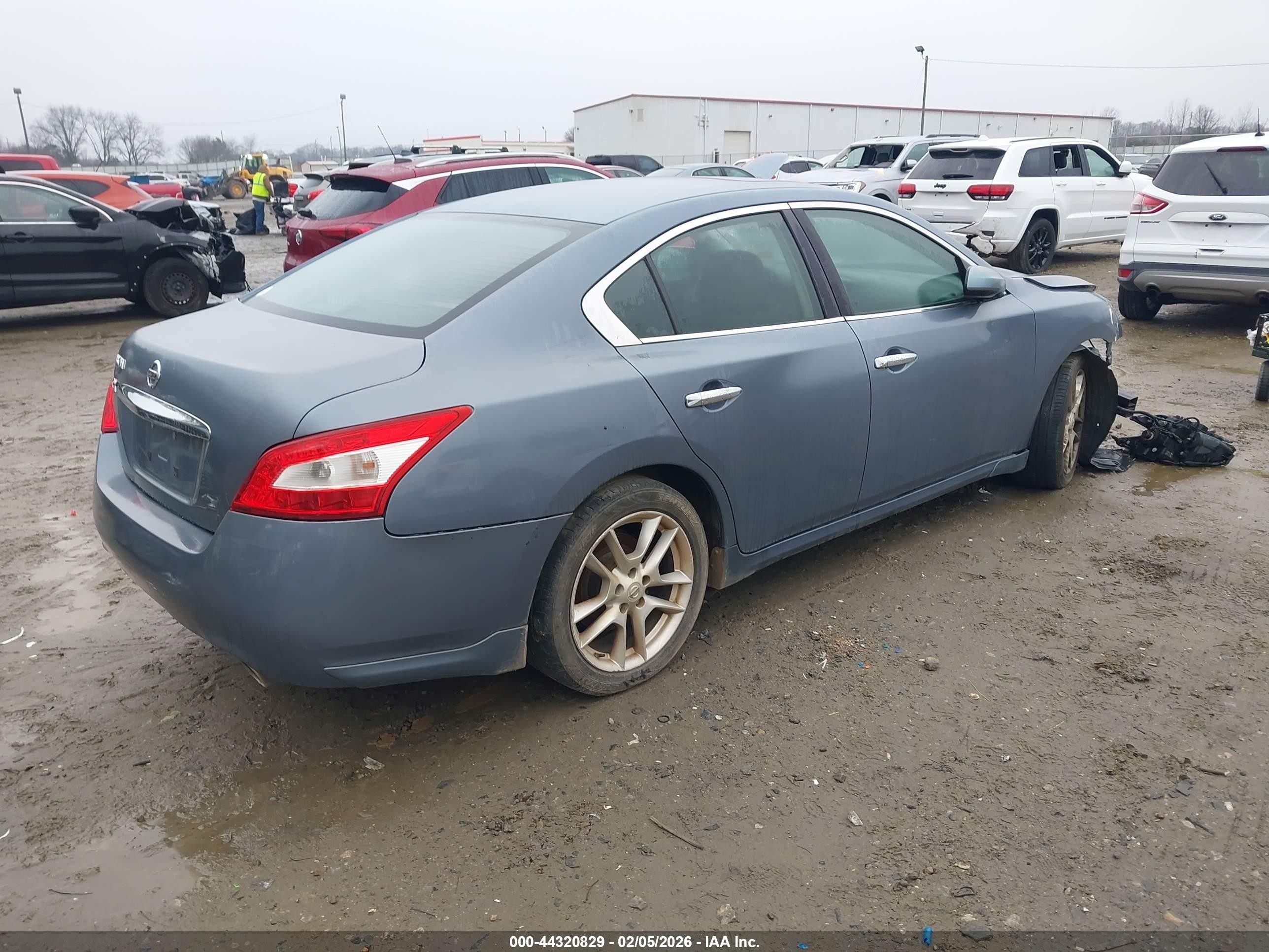 2011 Nissan Maxima 3.5 S Gray vin: 1N4AA5APXBC856519