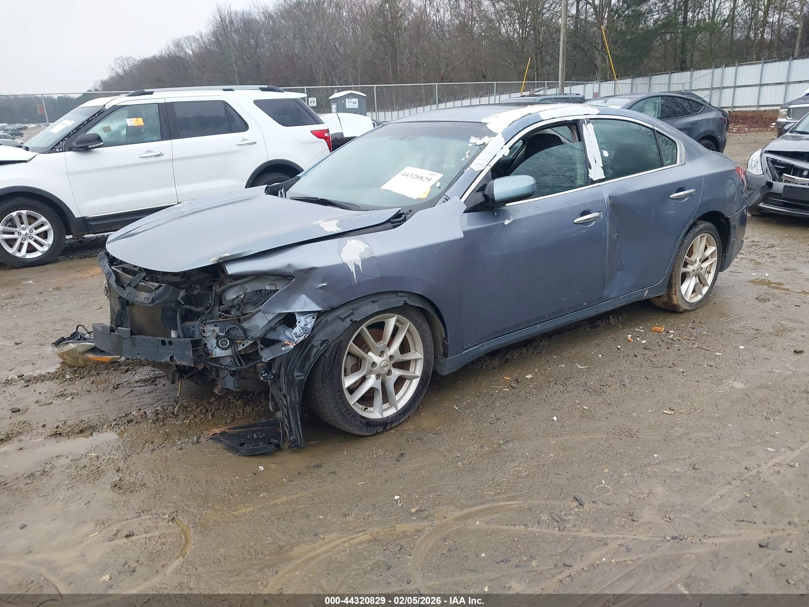 2011 Nissan Maxima 3.5 S Gray vin: 1N4AA5APXBC856519