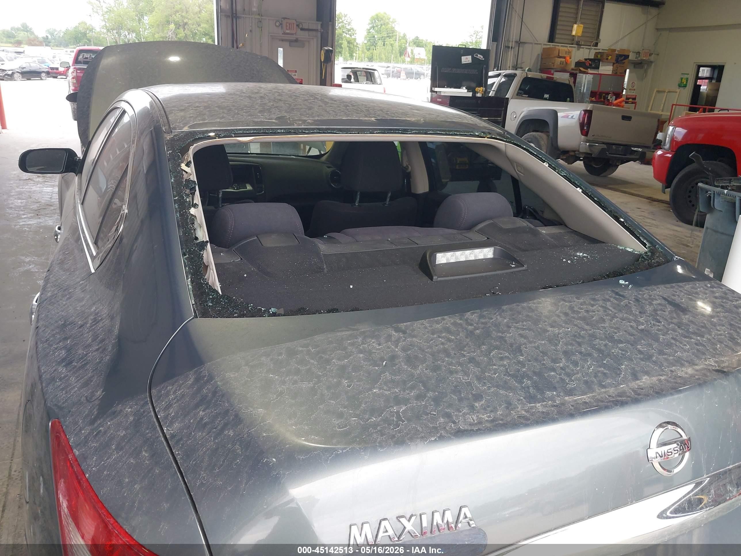 2011 Nissan Maxima 3.5 S Gray vin: 1N4AA5APXBC856763