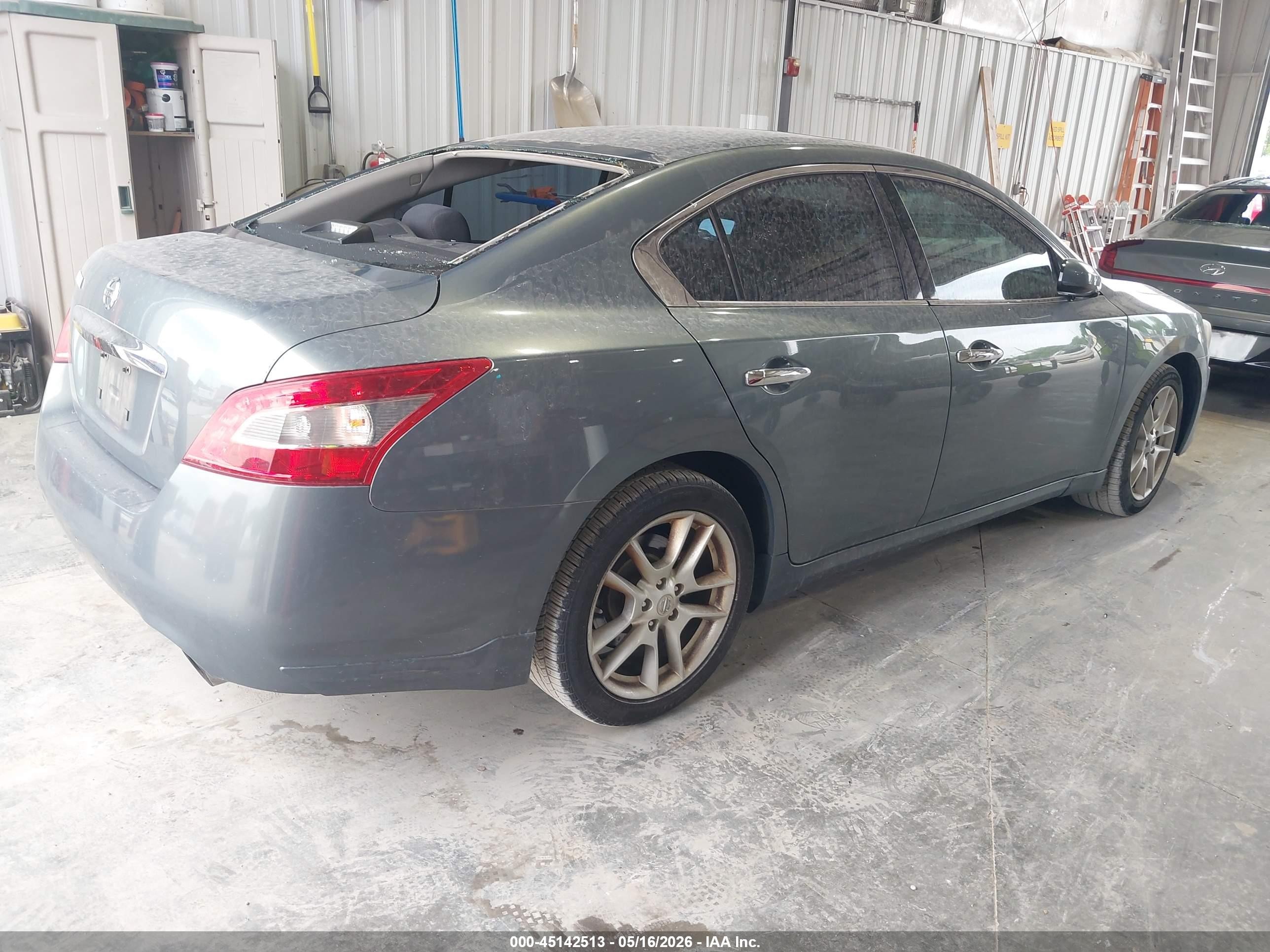 2011 Nissan Maxima 3.5 S Gray vin: 1N4AA5APXBC856763