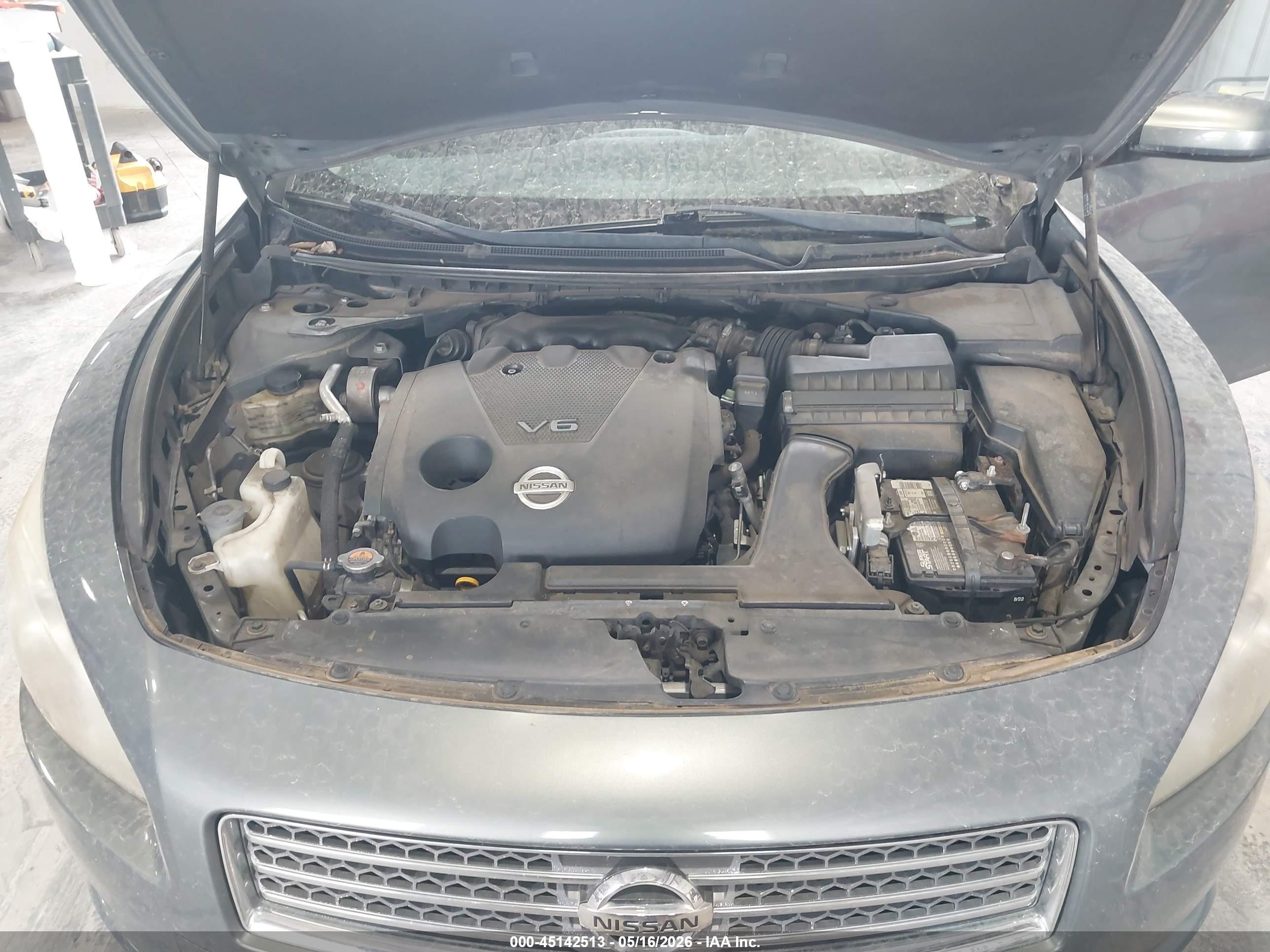 2011 Nissan Maxima 3.5 S Gray vin: 1N4AA5APXBC856763