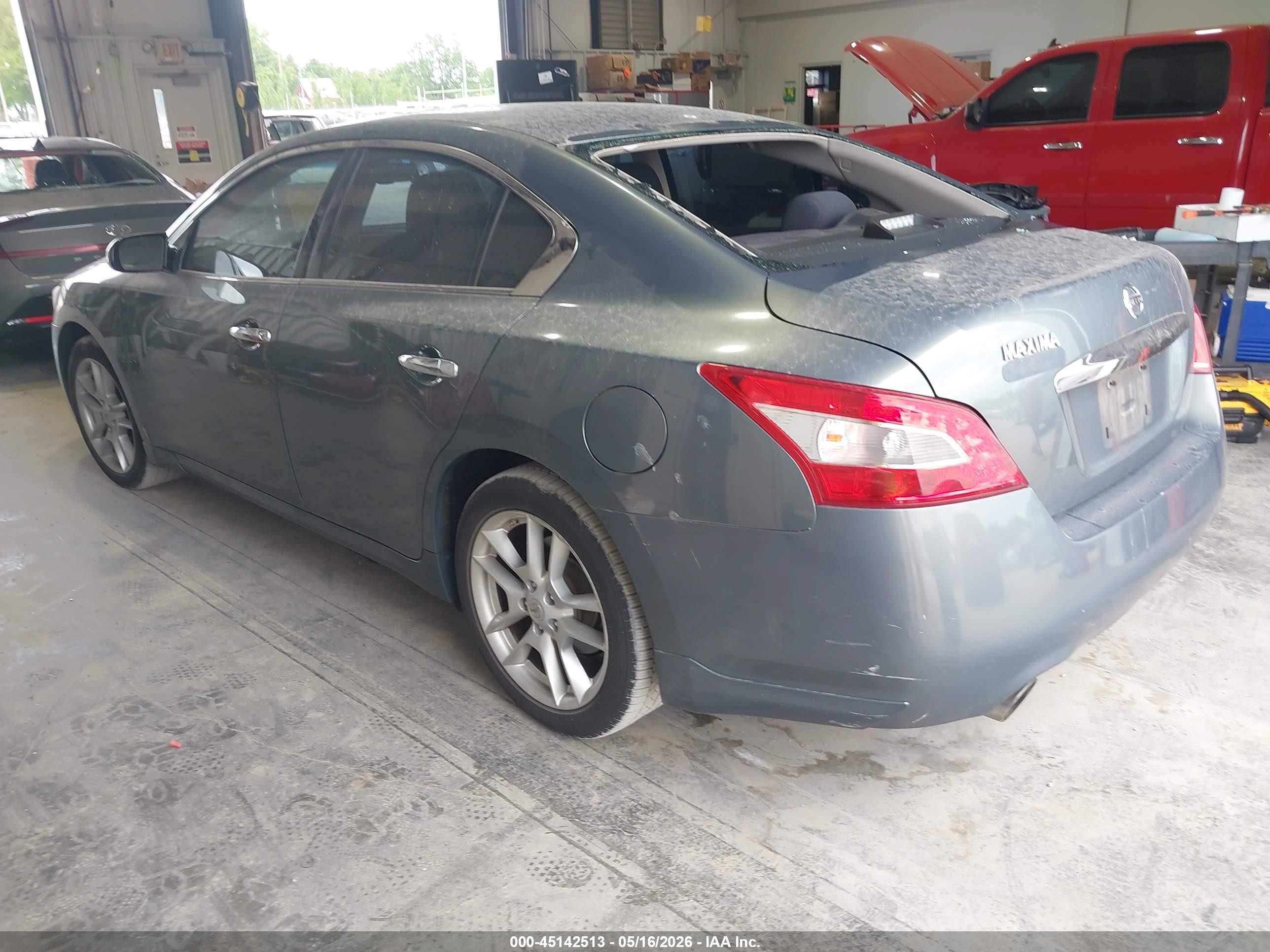 2011 Nissan Maxima 3.5 S Gray vin: 1N4AA5APXBC856763