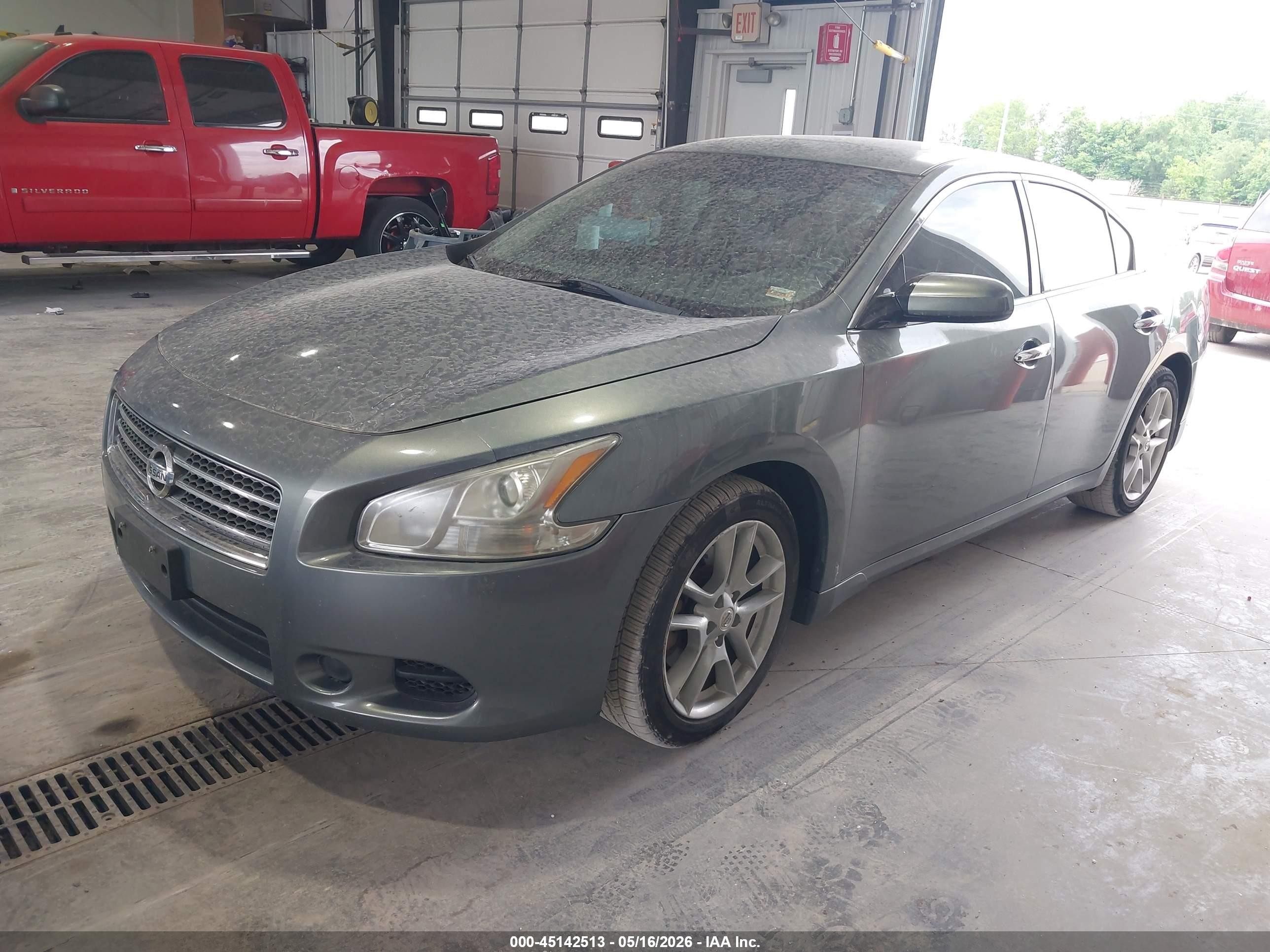 2011 Nissan Maxima 3.5 S Gray vin: 1N4AA5APXBC856763