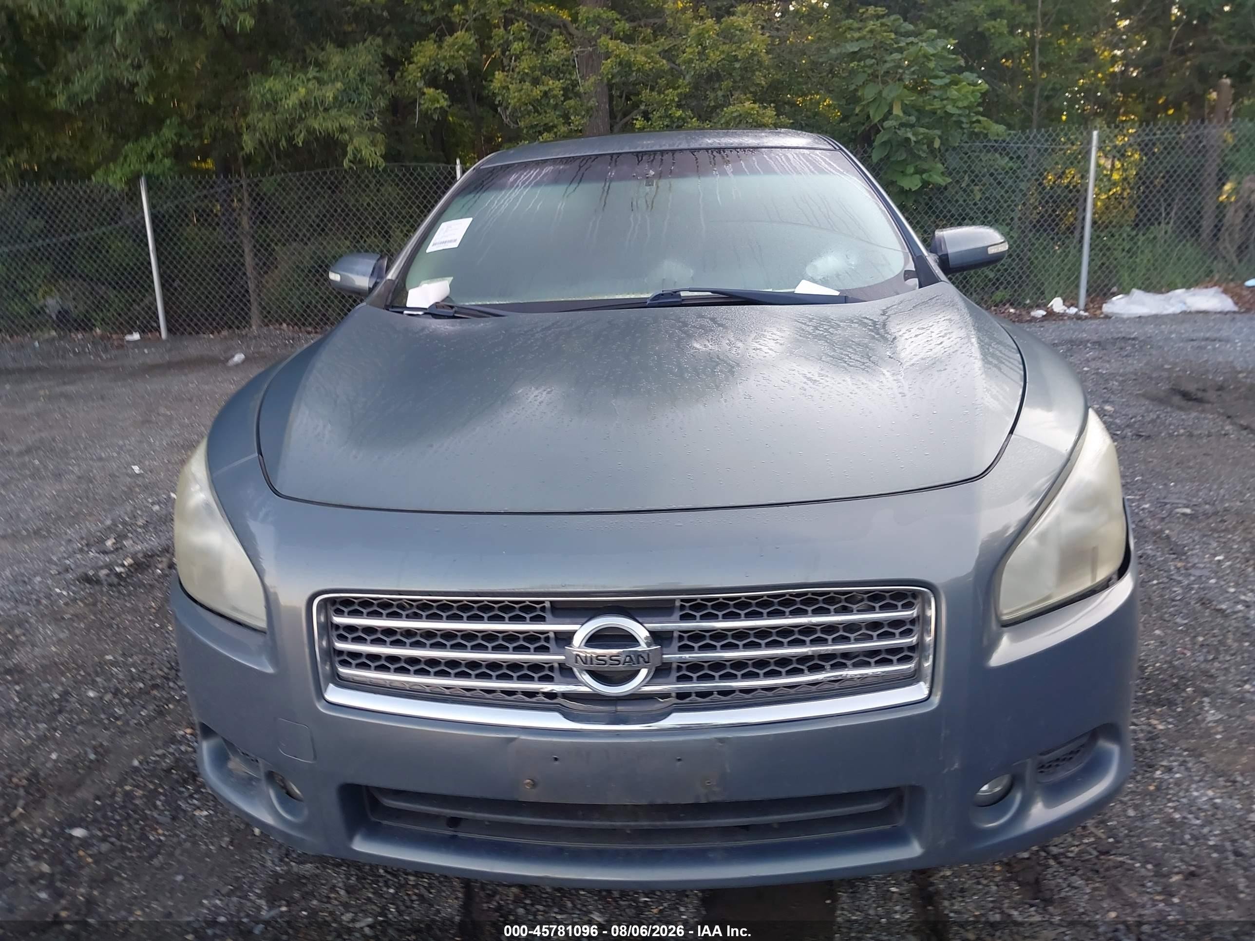 2011 Nissan Maxima 3.5 Sv Серый vin: 1N4AA5APXBC860408