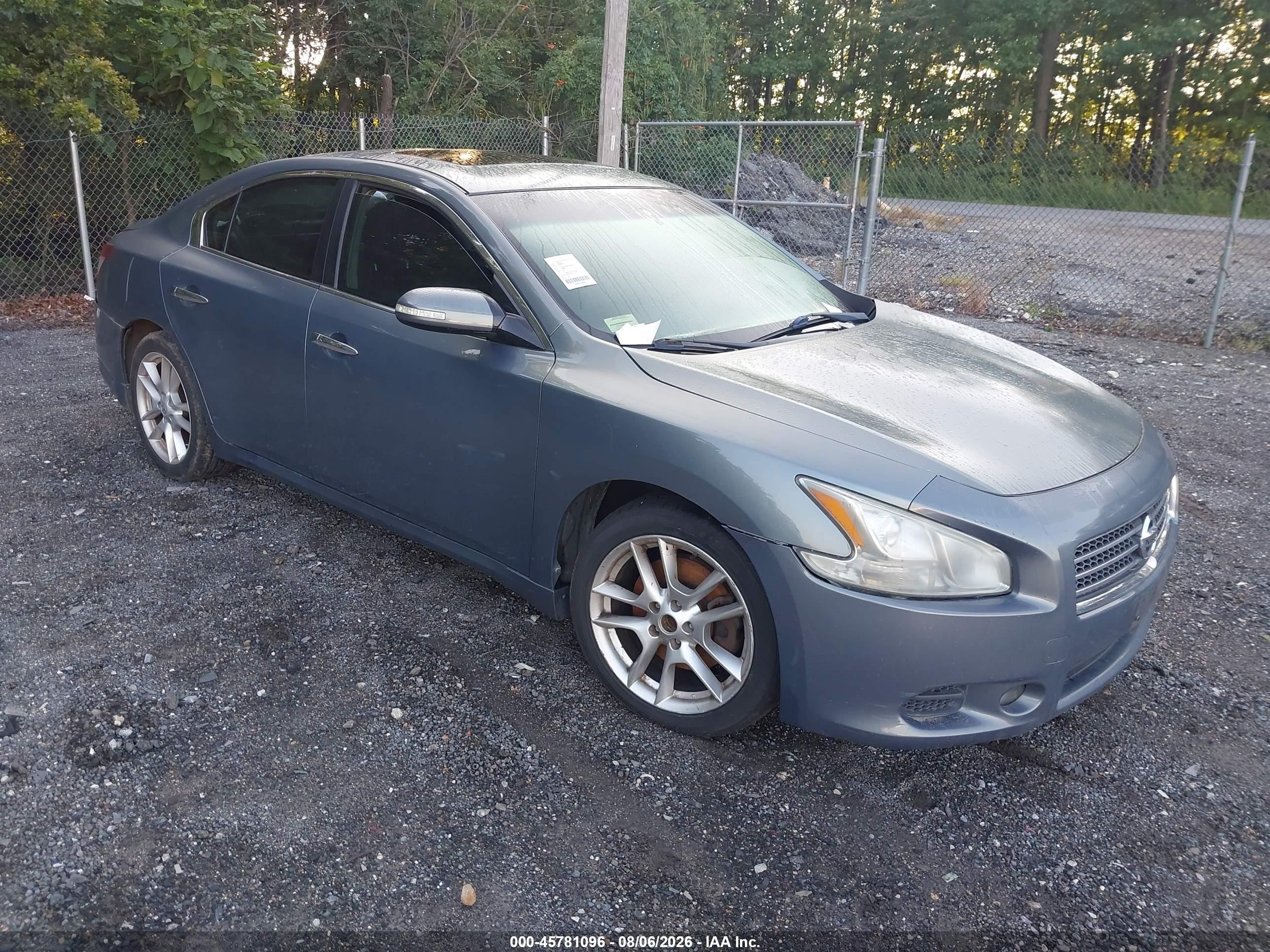 2011 Nissan Maxima 3.5 Sv Серый vin: 1N4AA5APXBC860408