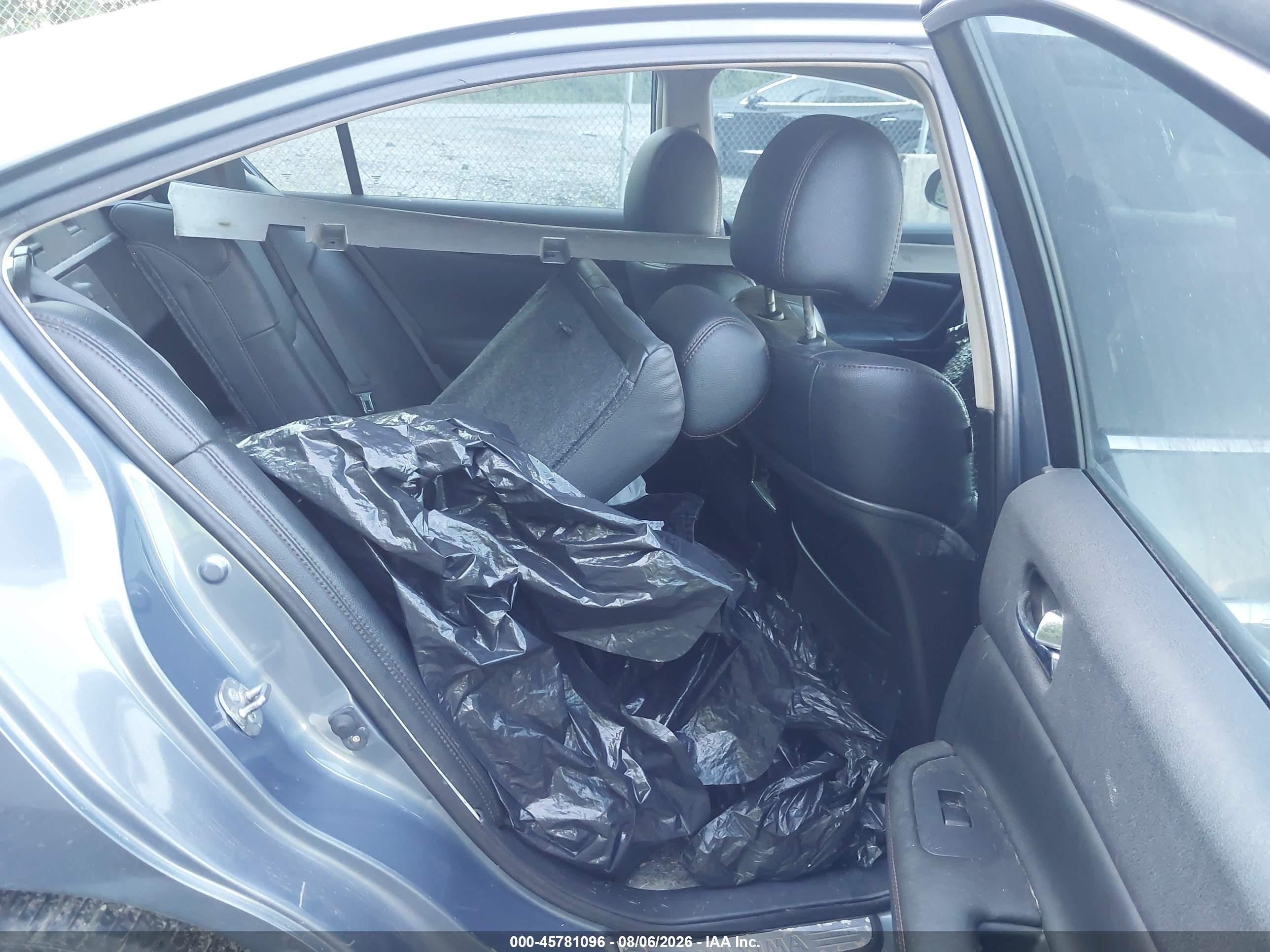 2011 Nissan Maxima 3.5 Sv Серый vin: 1N4AA5APXBC860408