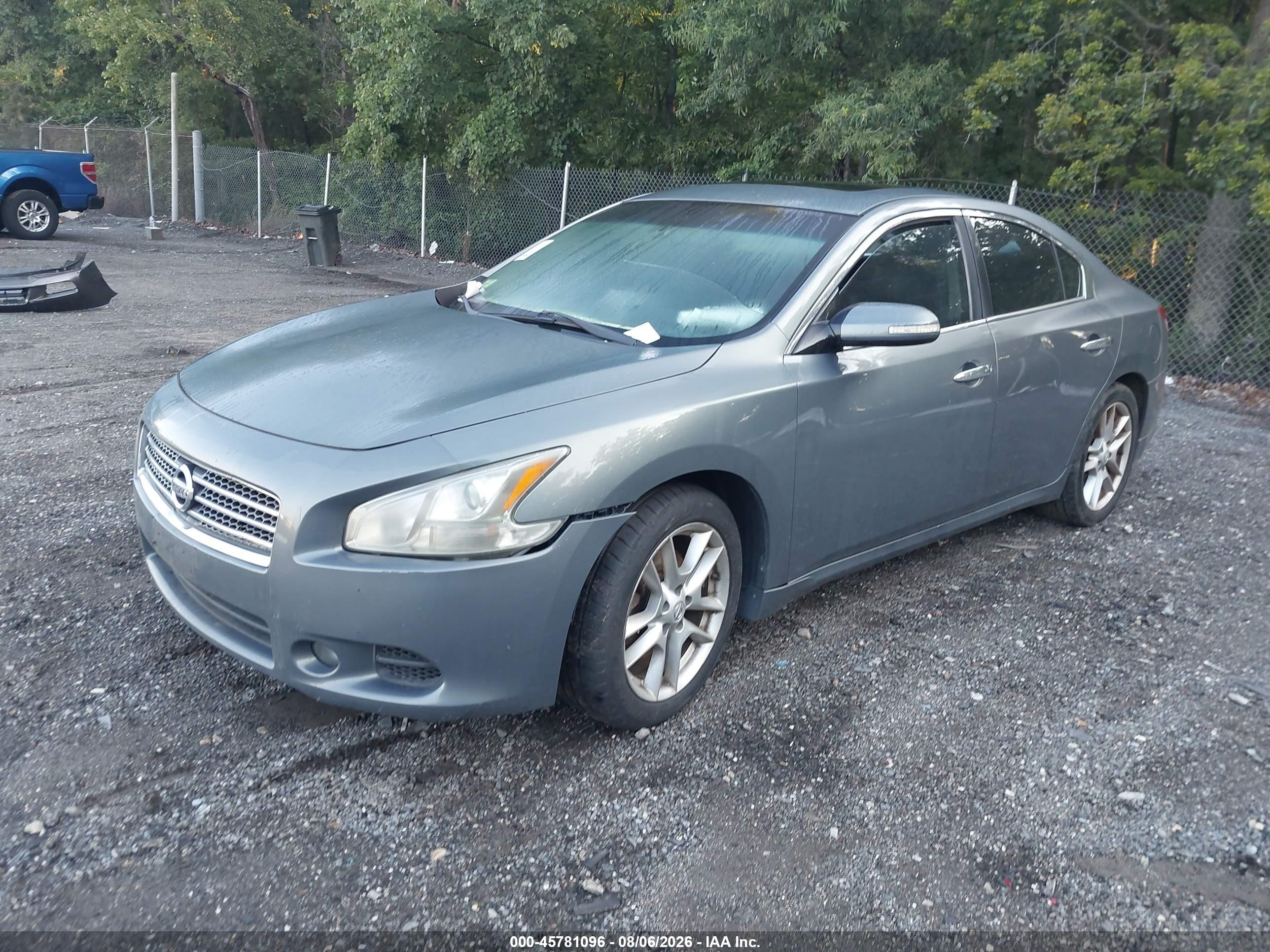 2011 Nissan Maxima 3.5 Sv Серый vin: 1N4AA5APXBC860408