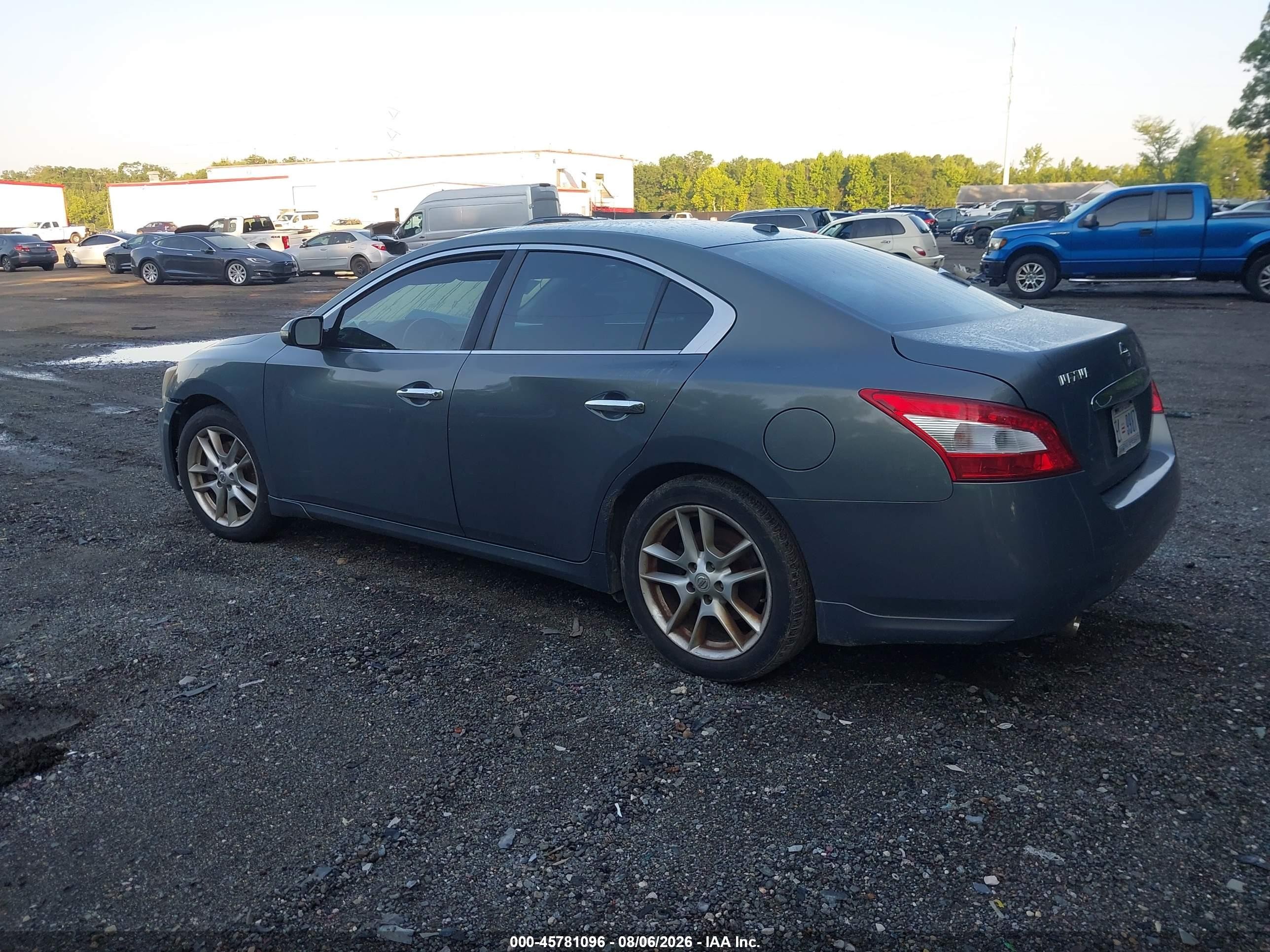 2011 Nissan Maxima 3.5 Sv Серый vin: 1N4AA5APXBC860408