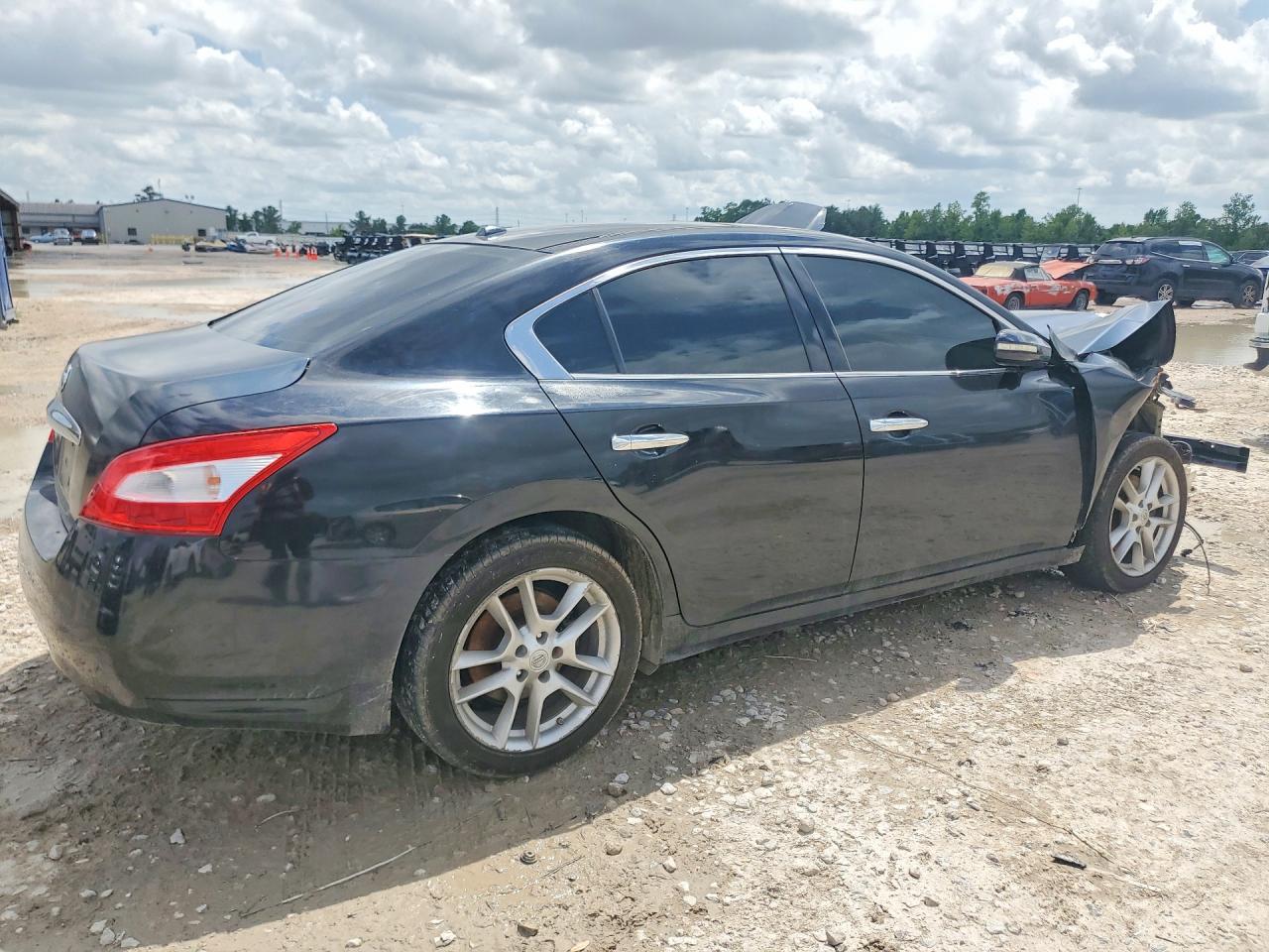 2011 Nissan Maxima 3.5 S Black vin: 1N4AA5APXBC864023