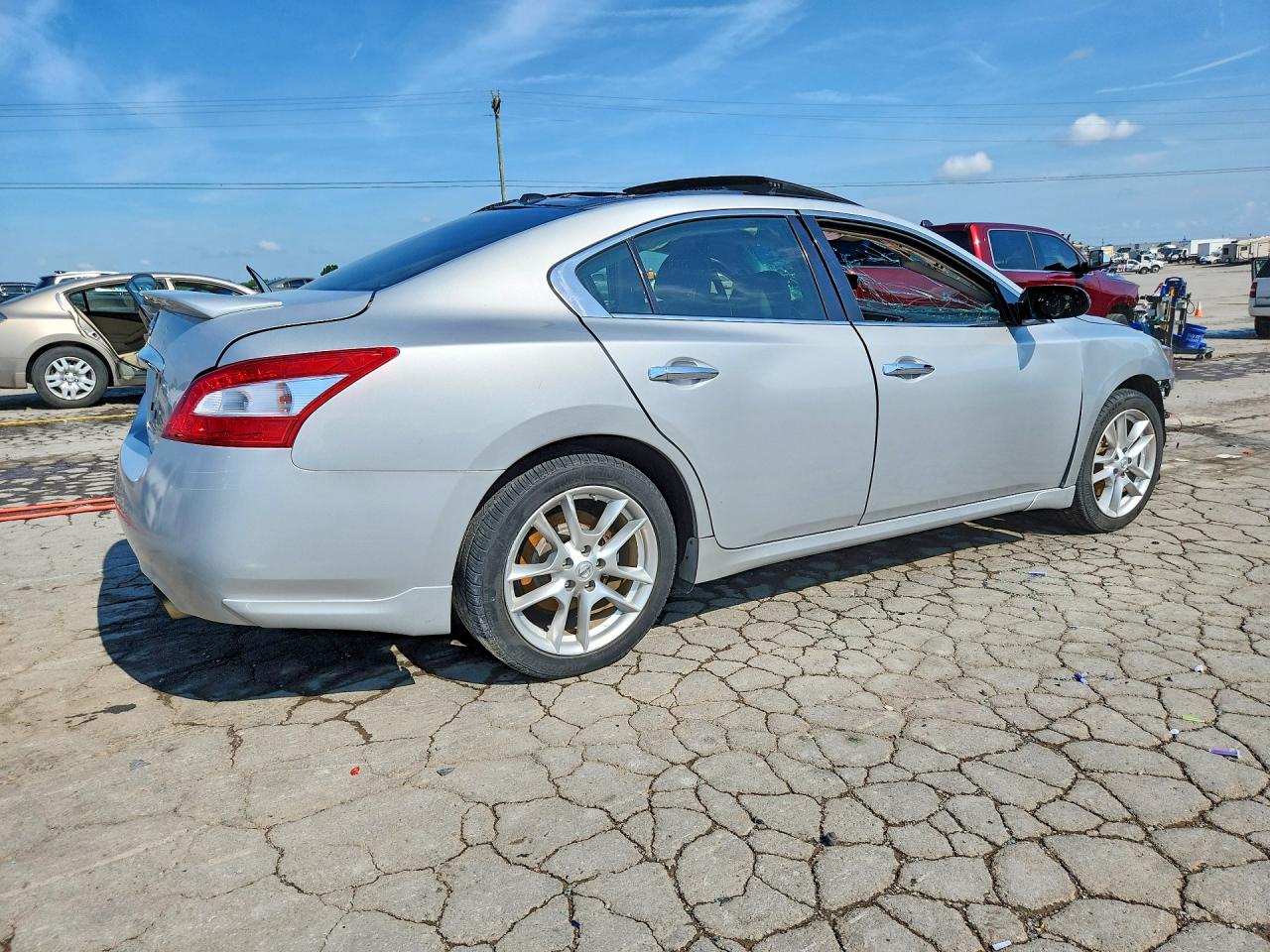 2011 Nissan Maxima 3.5 S Silver vin: 1N4AA5APXBC869058