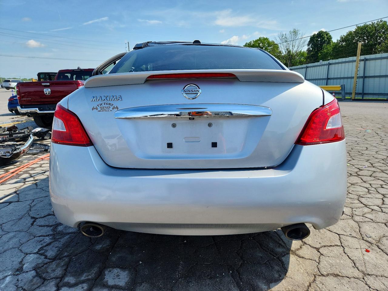 2011 Nissan Maxima 3.5 S Silver vin: 1N4AA5APXBC869058