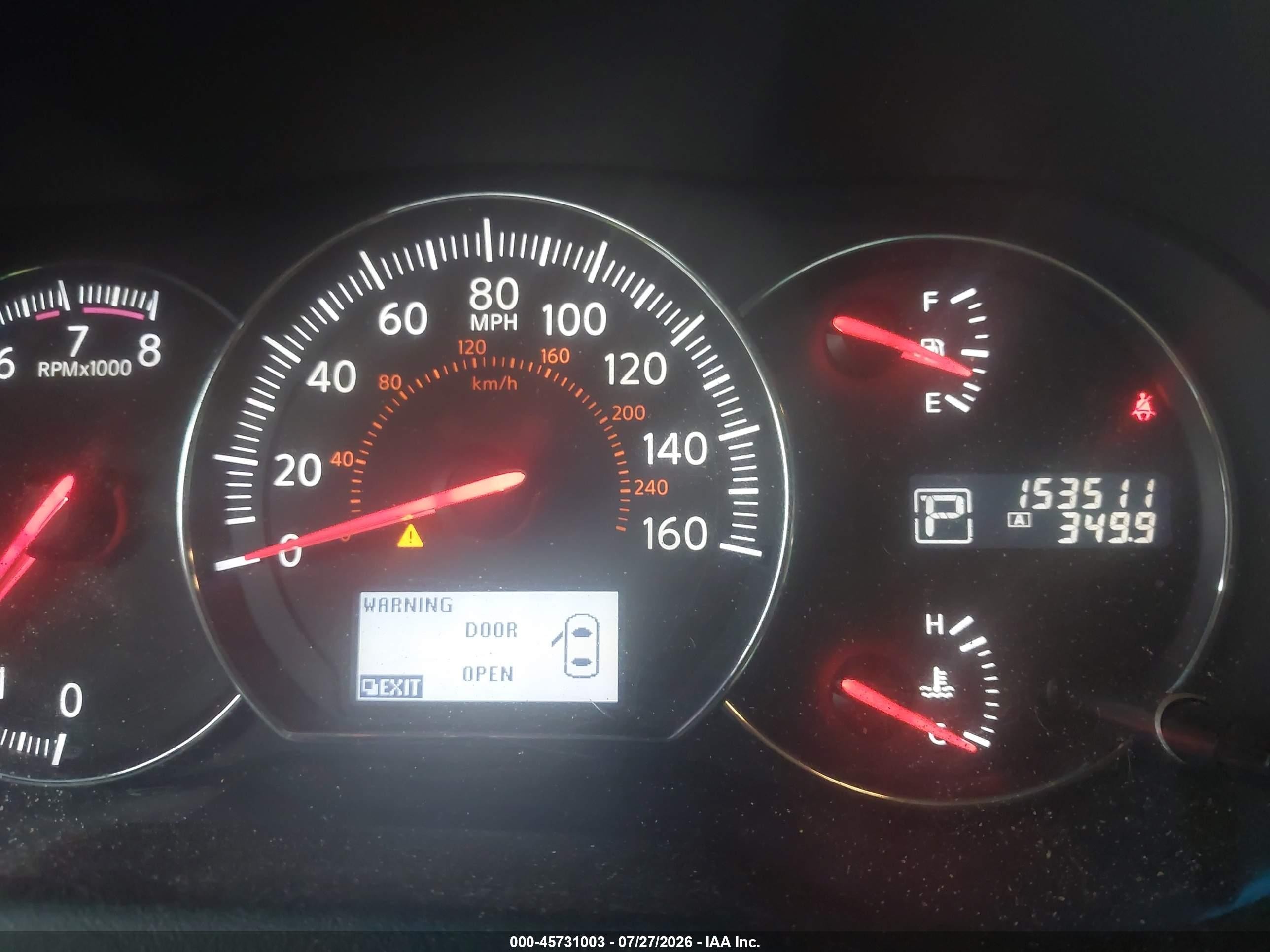 2012 Nissan Maxima 3.5 Sv Gray vin: 1N4AA5APXCC806270
